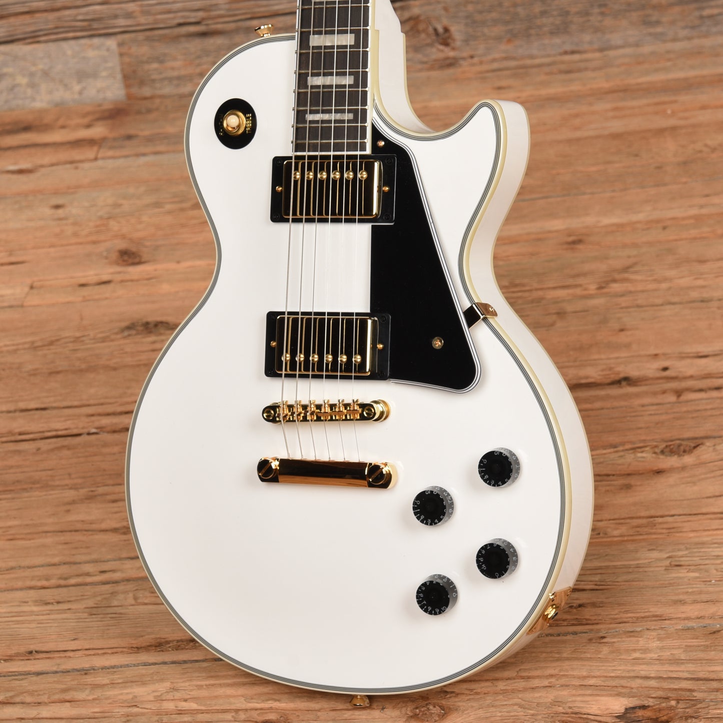 Epiphone Les Paul Custom White 2024 Electric Guitars / Solid Body
