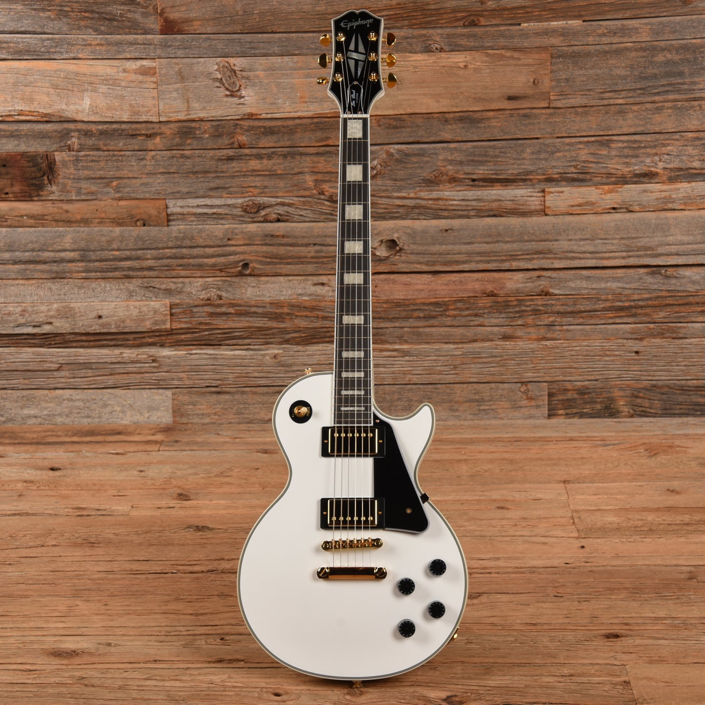 Epiphone Les Paul Custom White 2024 Electric Guitars / Solid Body