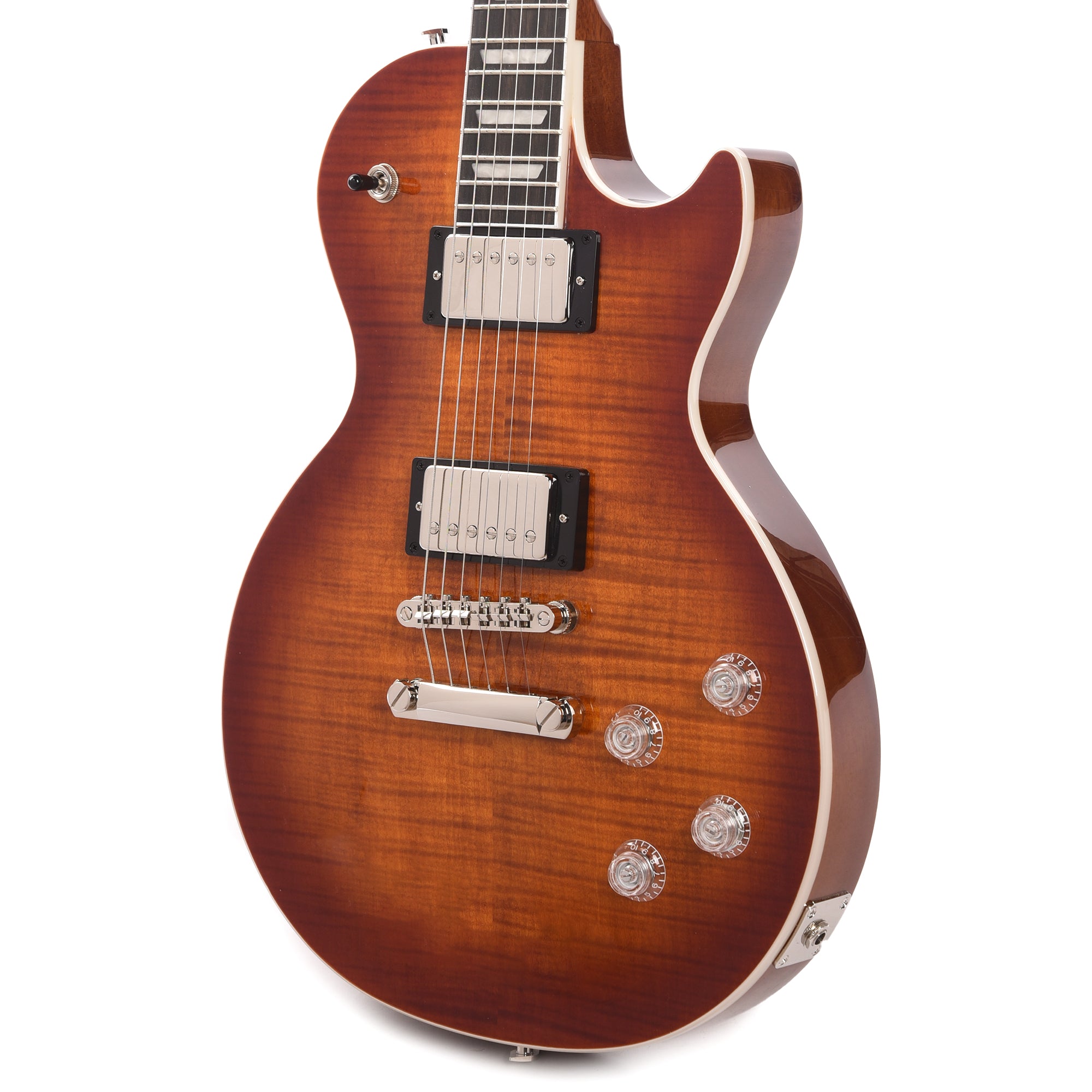 Epiphone Les Paul Modern Figured Mojave Burst Electric Guitars / Solid Body