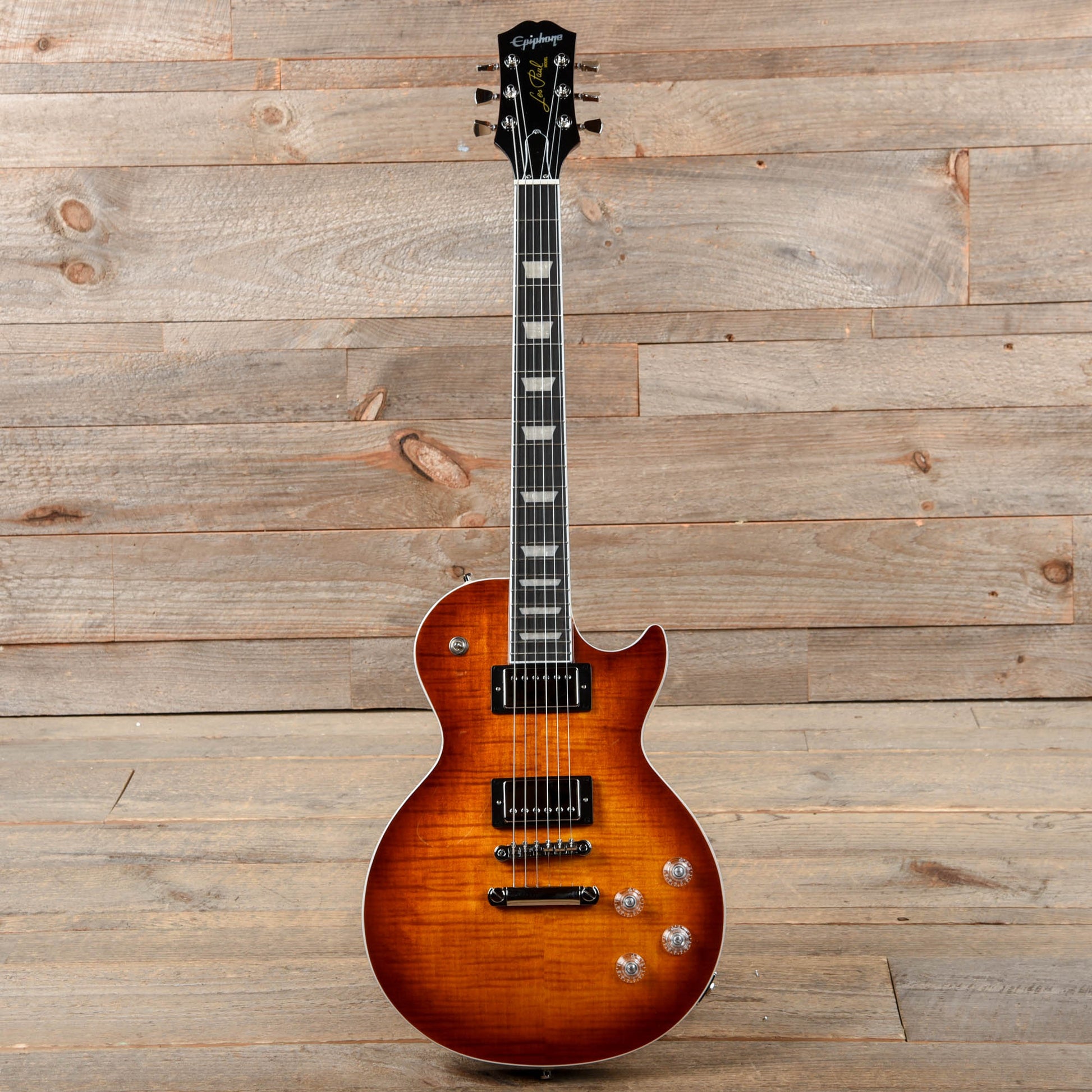 Epiphone Les Paul Modern Figured Mojave Burst Electric Guitars / Solid Body