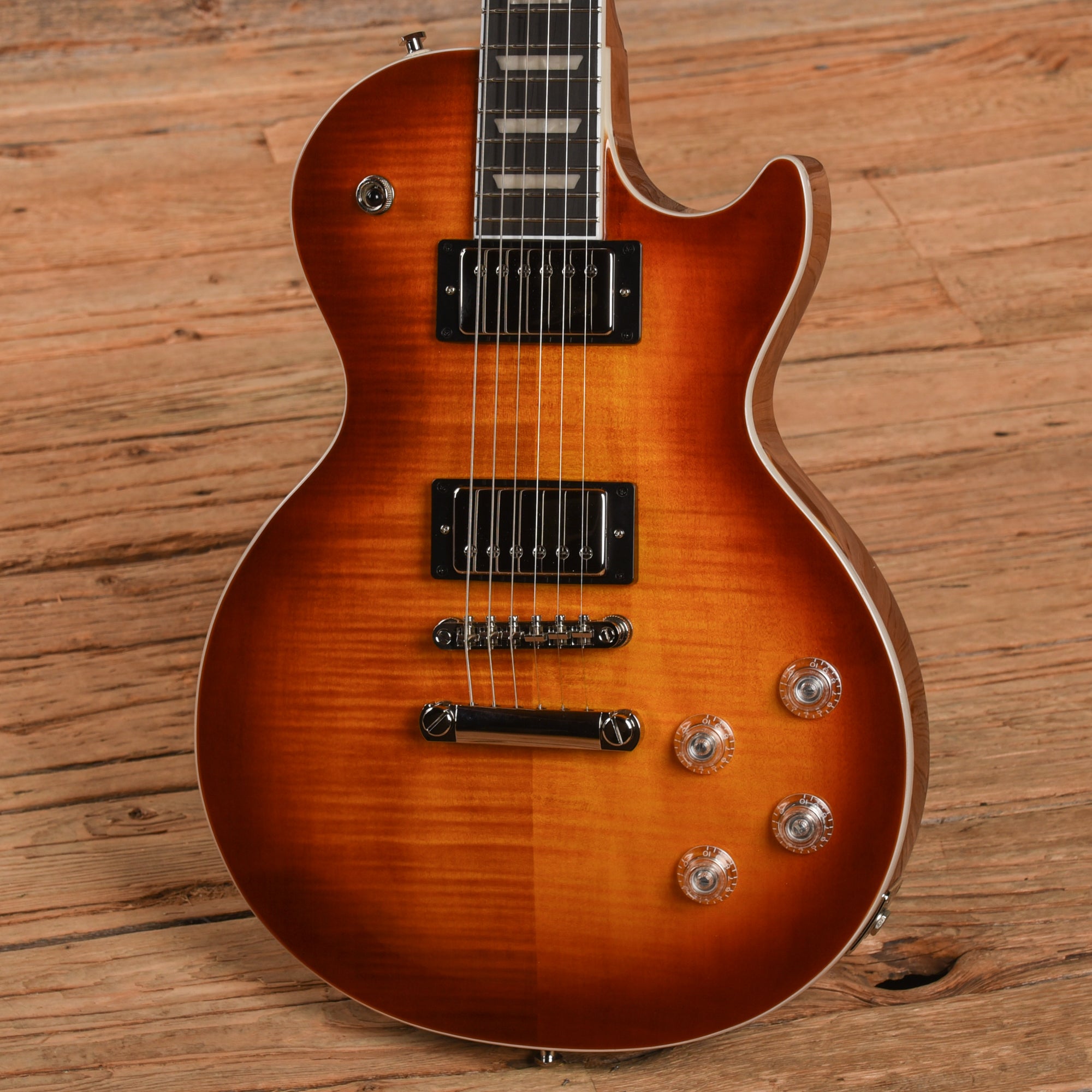 Epiphone Les Paul Modern Figured Mojave Burst Electric Guitars / Solid Body