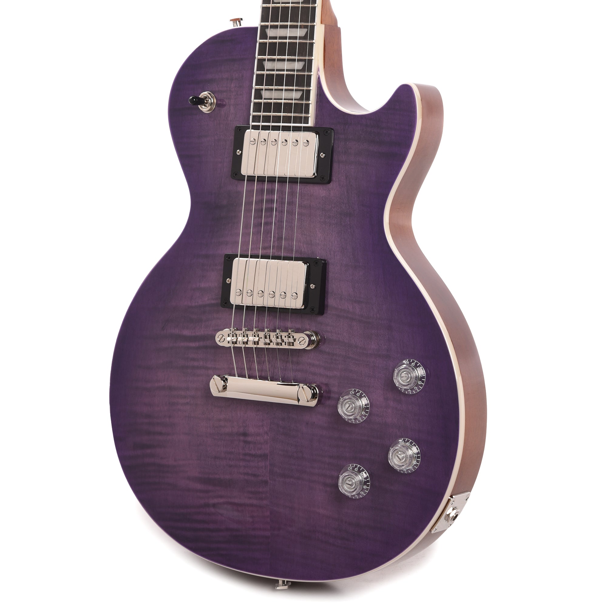Epiphone Les Paul Modern Figured Purple Burst Electric Guitars / Solid Body