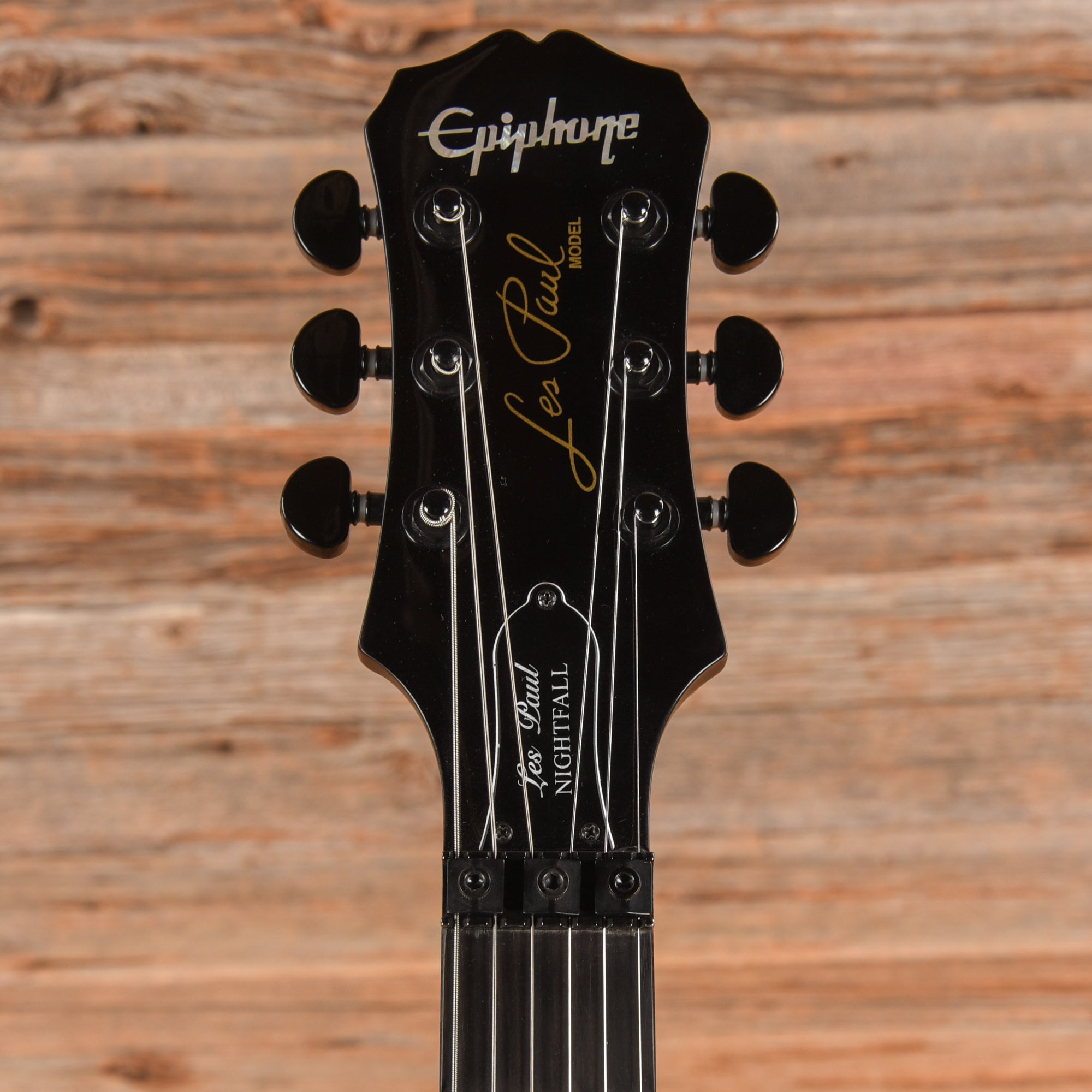 Epiphone Les Paul Nightfall Black 2010 Electric Guitars / Solid Body