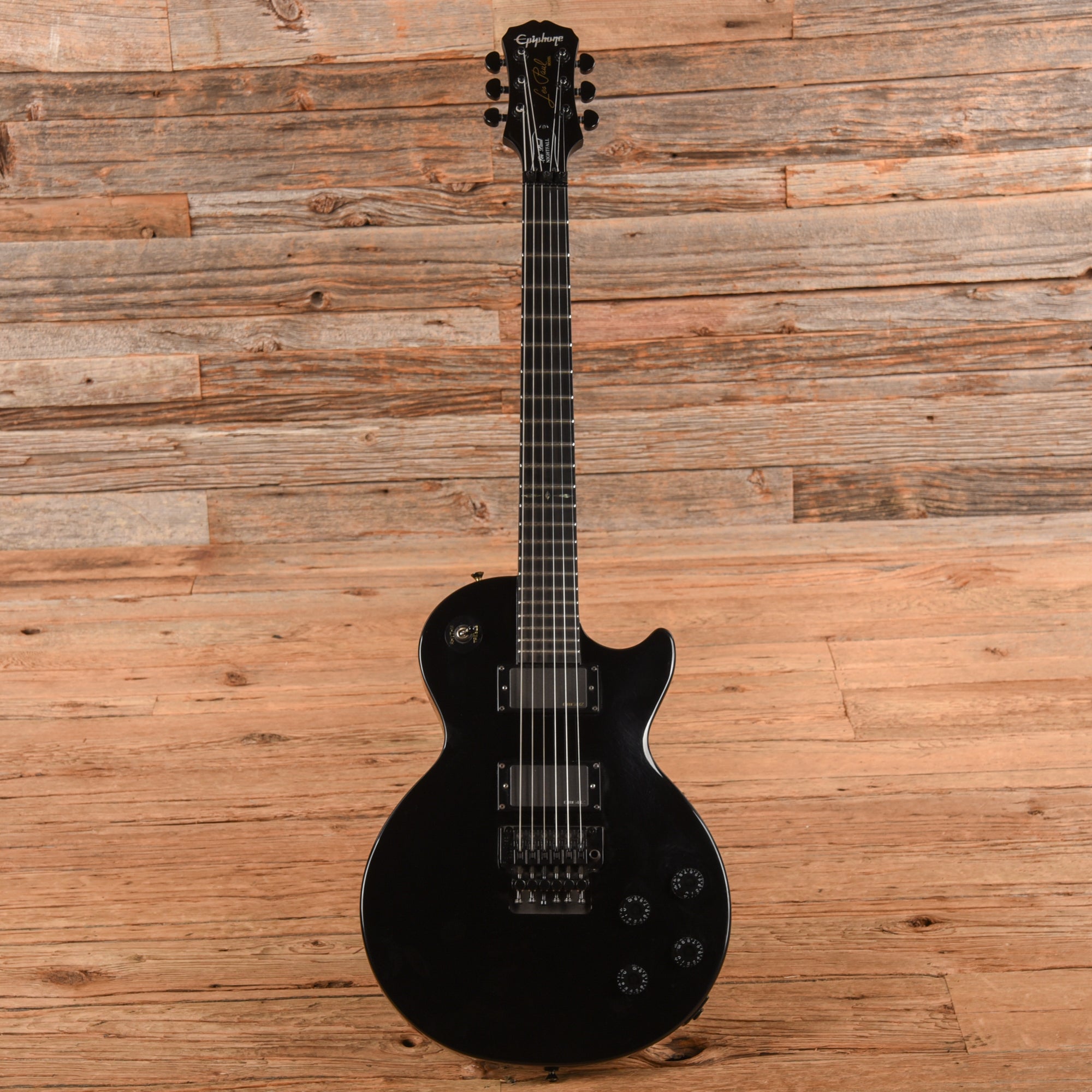 Epiphone Les Paul Nightfall Black 2010 Electric Guitars / Solid Body