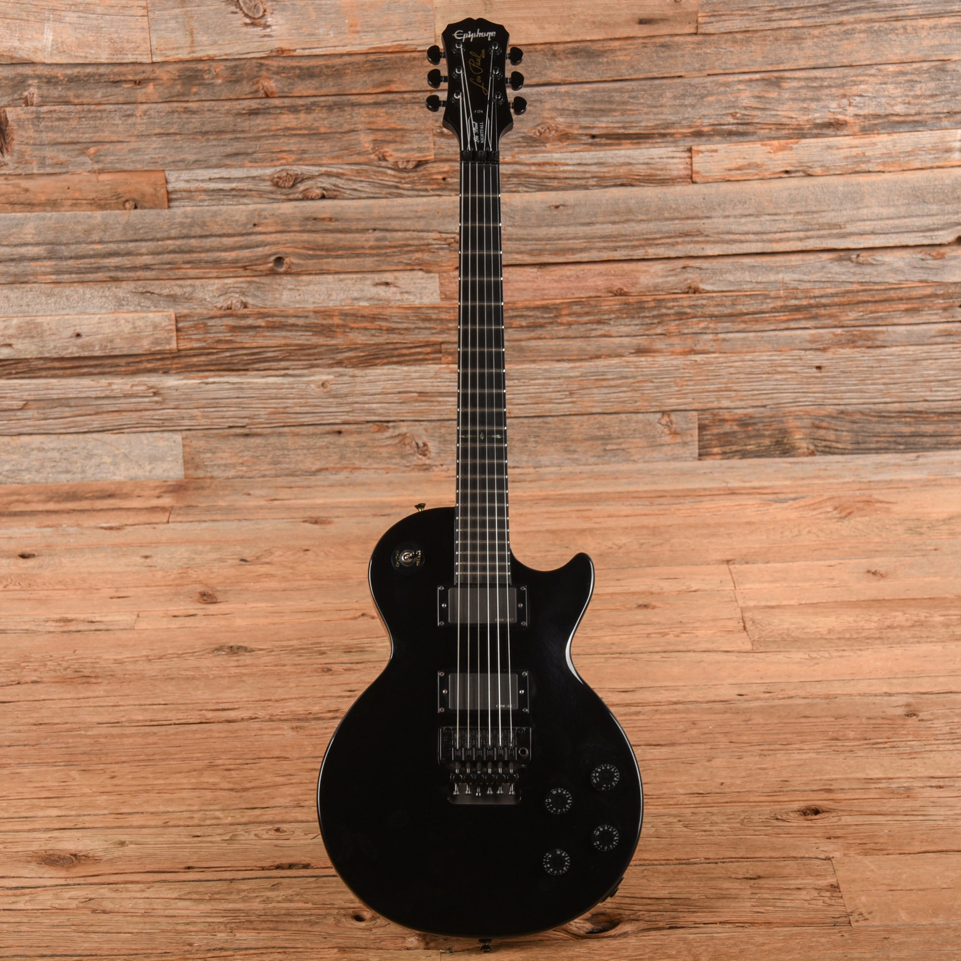 Epiphone Les Paul Nightfall Black 2010 Electric Guitars / Solid Body