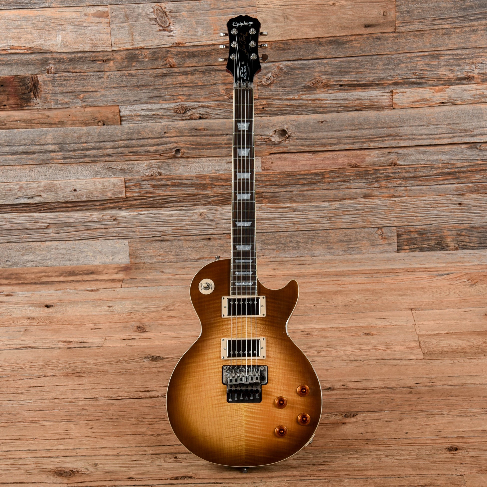 Epiphone Les Paul Plus Top Pro/FX Sunburst 2010 Electric Guitars / Solid Body