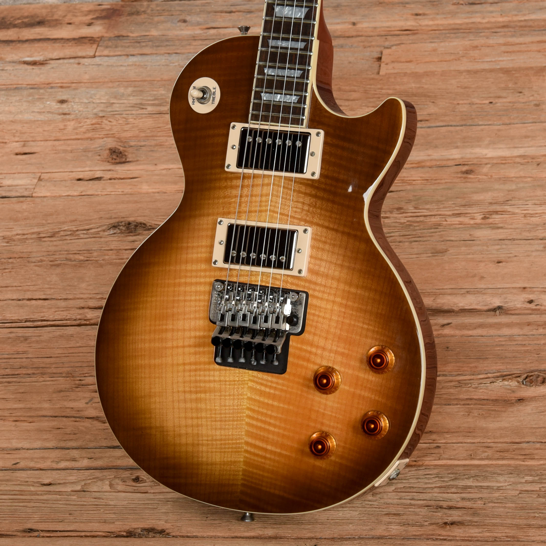 Epiphone Les Paul Plus Top Pro/FX Sunburst 2010 Electric Guitars / Solid Body