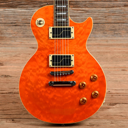 Epiphone Les Paul Quilt Top Orange 2003 Electric Guitars / Solid Body