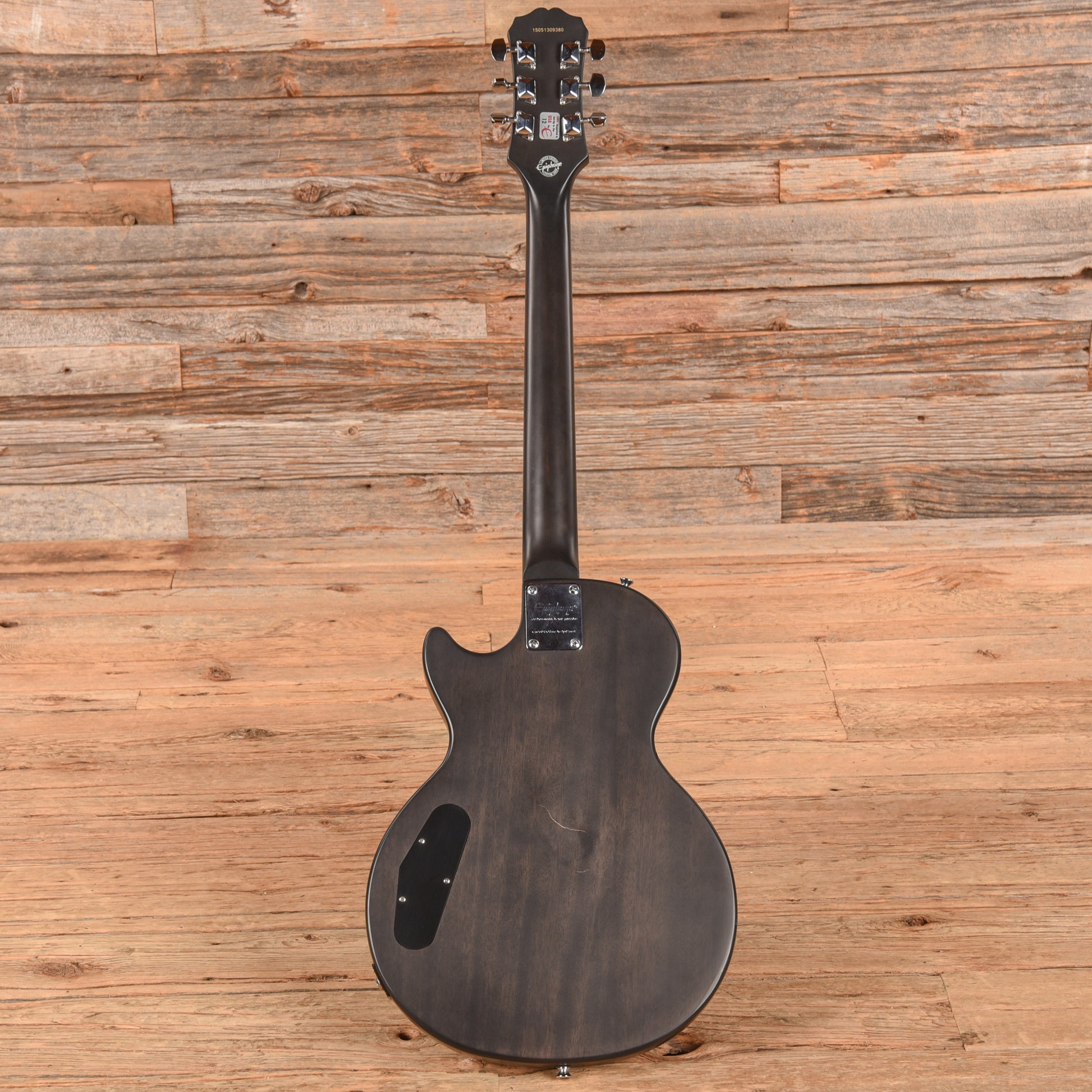Epiphone Les Paul Special I P90 Worn Ebony 2015 Electric Guitars / Solid Body