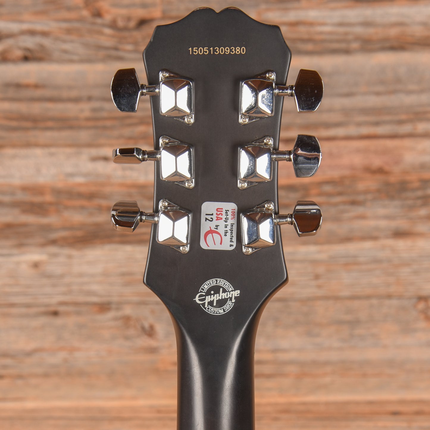 Epiphone Les Paul Special I P90 Worn Ebony 2015 Electric Guitars / Solid Body