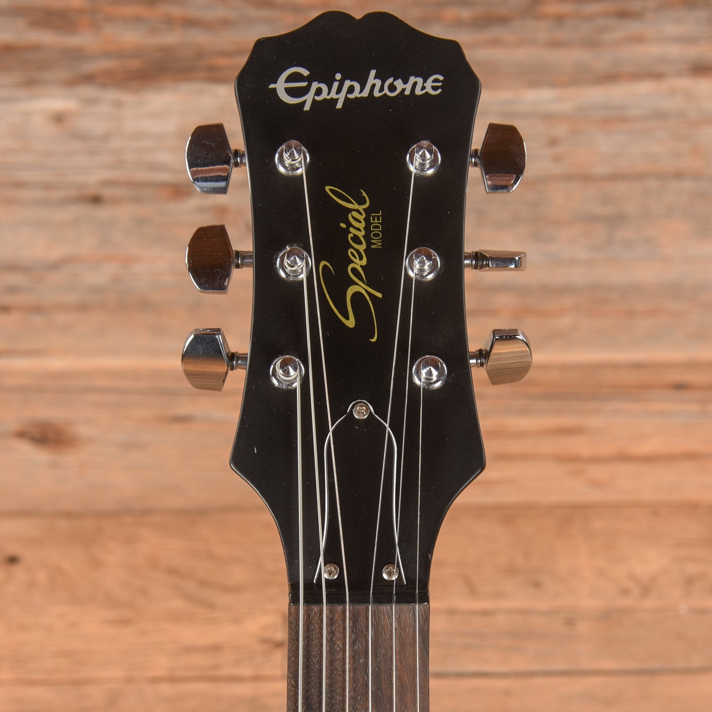 Epiphone Les Paul Special I P90 Worn Ebony 2015 Electric Guitars / Solid Body