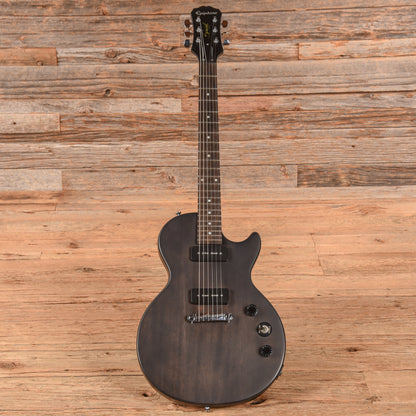 Epiphone Les Paul Special I P90 Worn Ebony 2015 Electric Guitars / Solid Body