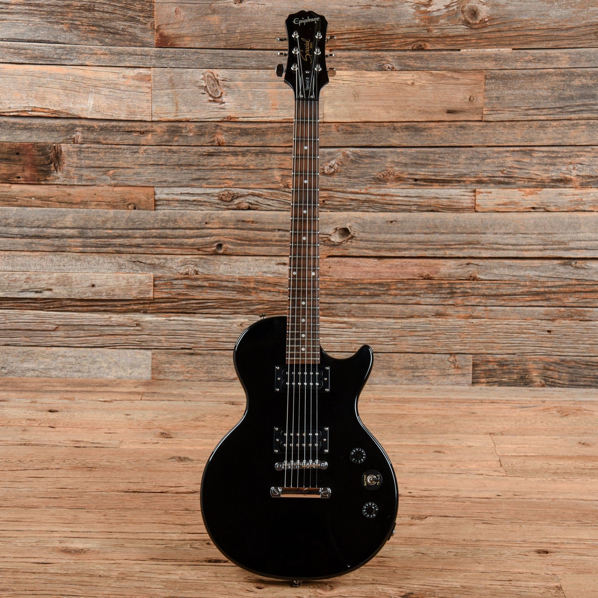 Epiphone Les Paul Special II Ebony 2005 Electric Guitars / Solid Body