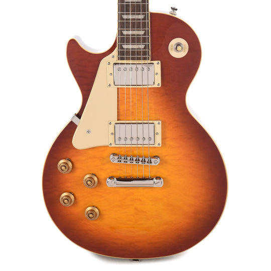 Epiphone Les Paul Standard '50s Figured LEFTY Washed Cherry Sunburst Electric Guitars / Solid Body