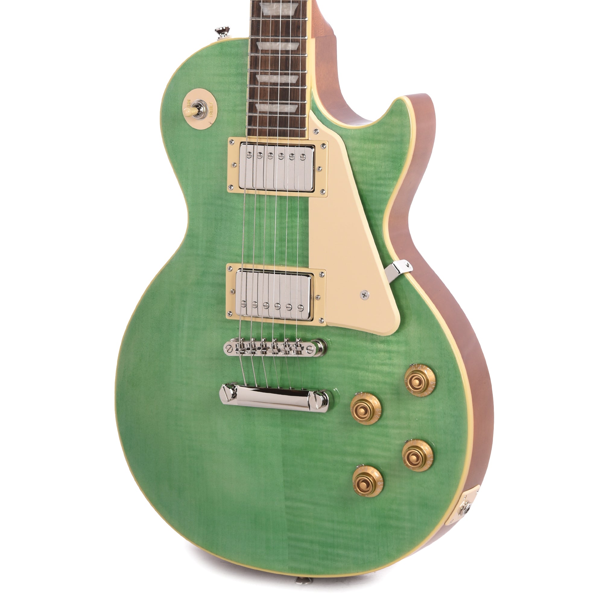 Epiphone Les Paul Standard '50s Figured Seafoam Green Electric Guitars / Solid Body