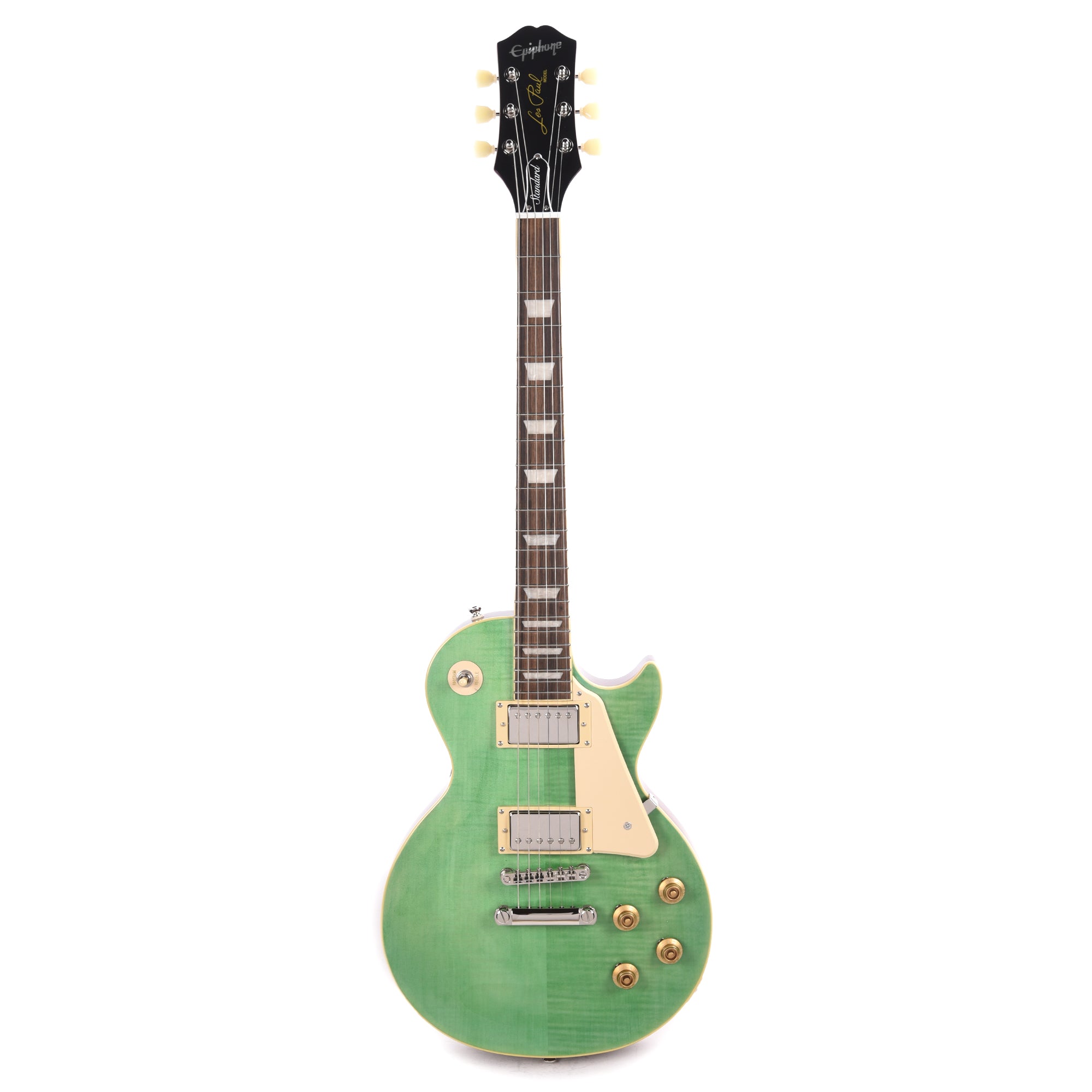 Epiphone Les Paul Standard '50s Figured Seafoam Green Electric Guitars / Solid Body