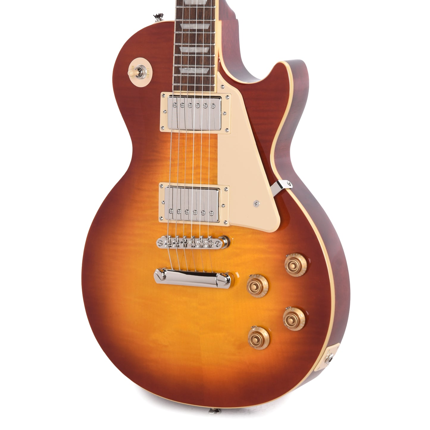 Epiphone Les Paul Standard '50s Figured Washed Cherry Sunburst Electric Guitars / Solid Body