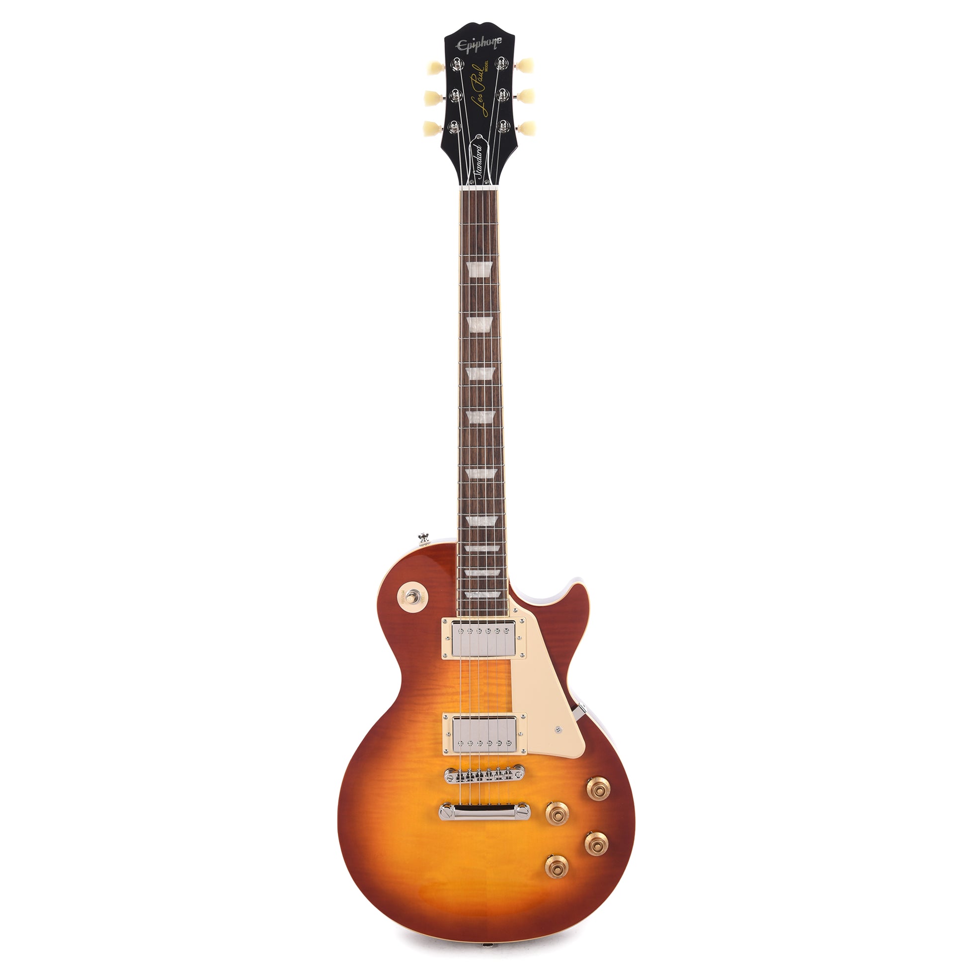 Epiphone Les Paul Standard '50s Figured Washed Cherry Sunburst Electric Guitars / Solid Body