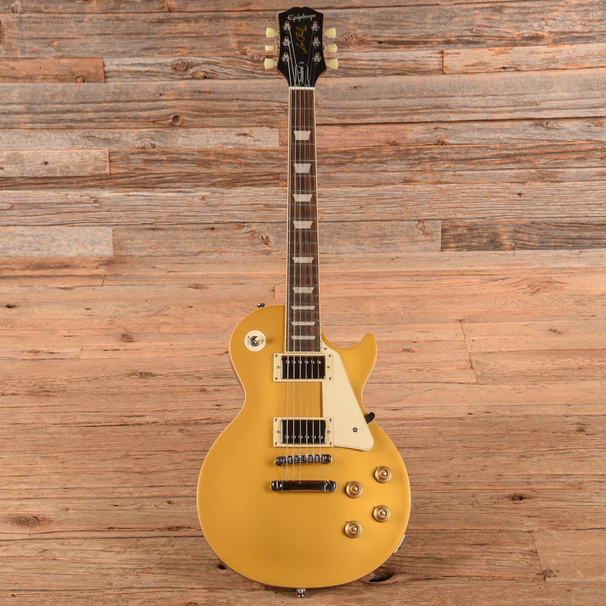 Epiphone Les Paul Standard '50s Metallic Gold Electric Guitars / Solid Body