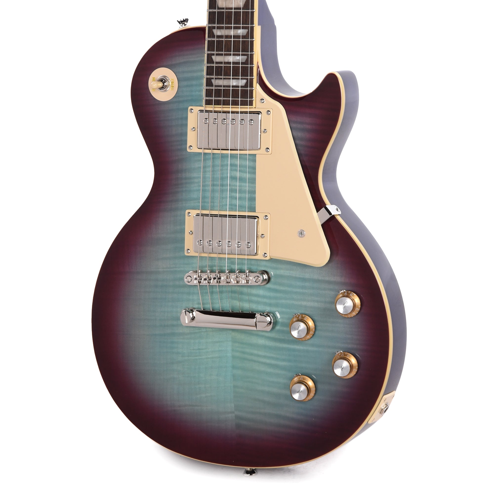 Epiphone Les Paul Standard '60s Figured Blueberry Burst Electric Guitars / Solid Body