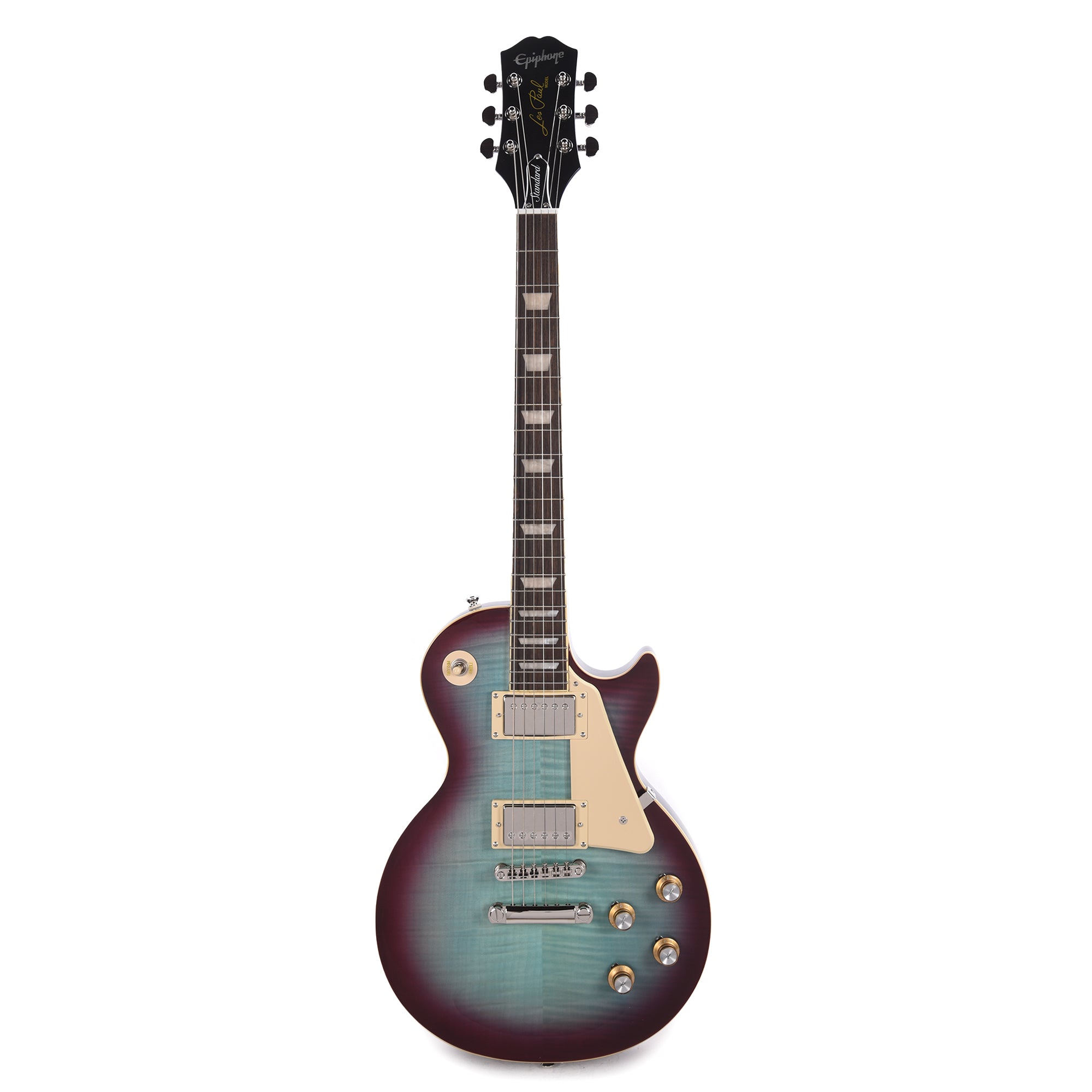 Epiphone Les Paul Standard '60s Figured Blueberry Burst Electric Guitars / Solid Body
