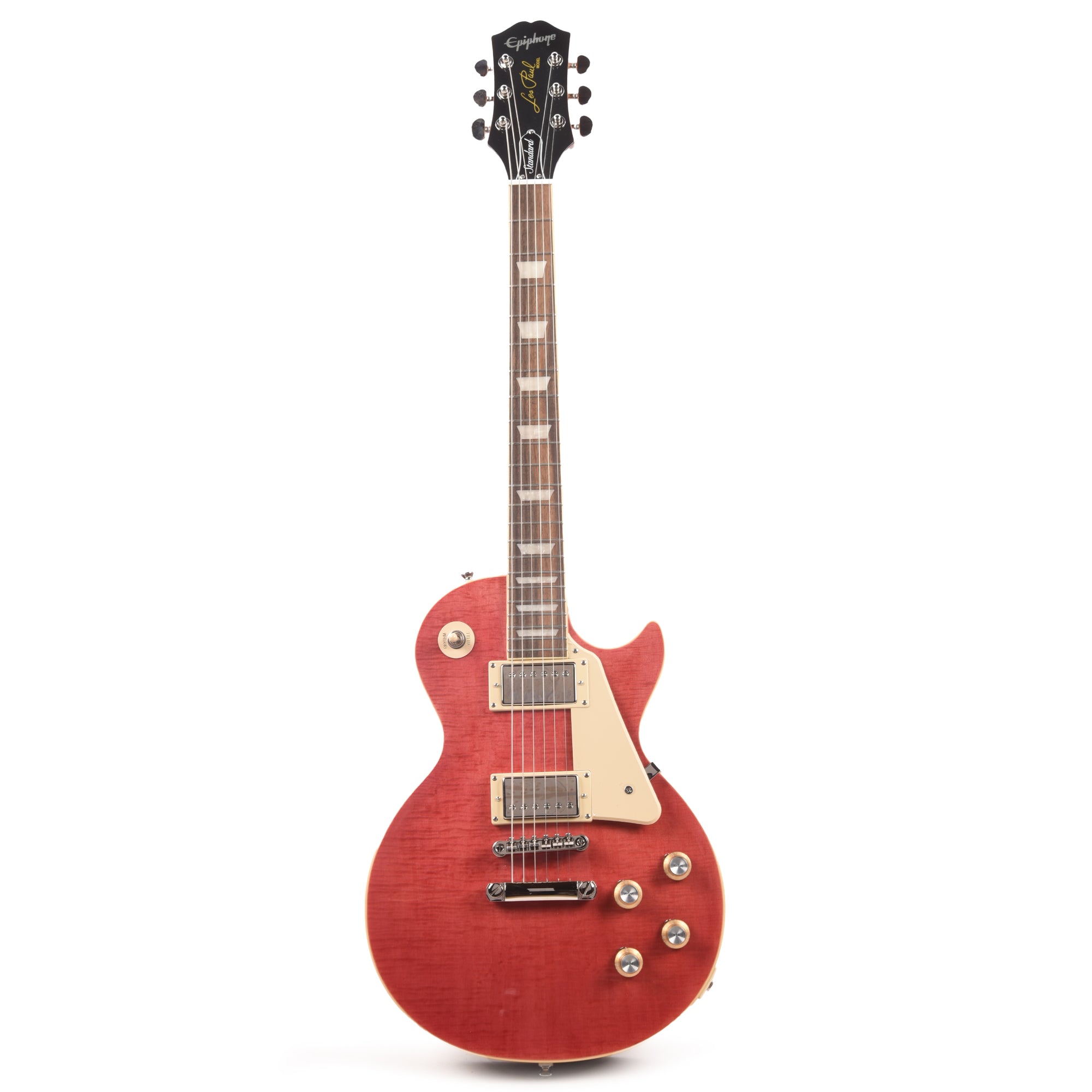 Epiphone Les Paul Standard '60s Figured Fucshia Electric Guitars / Solid Body