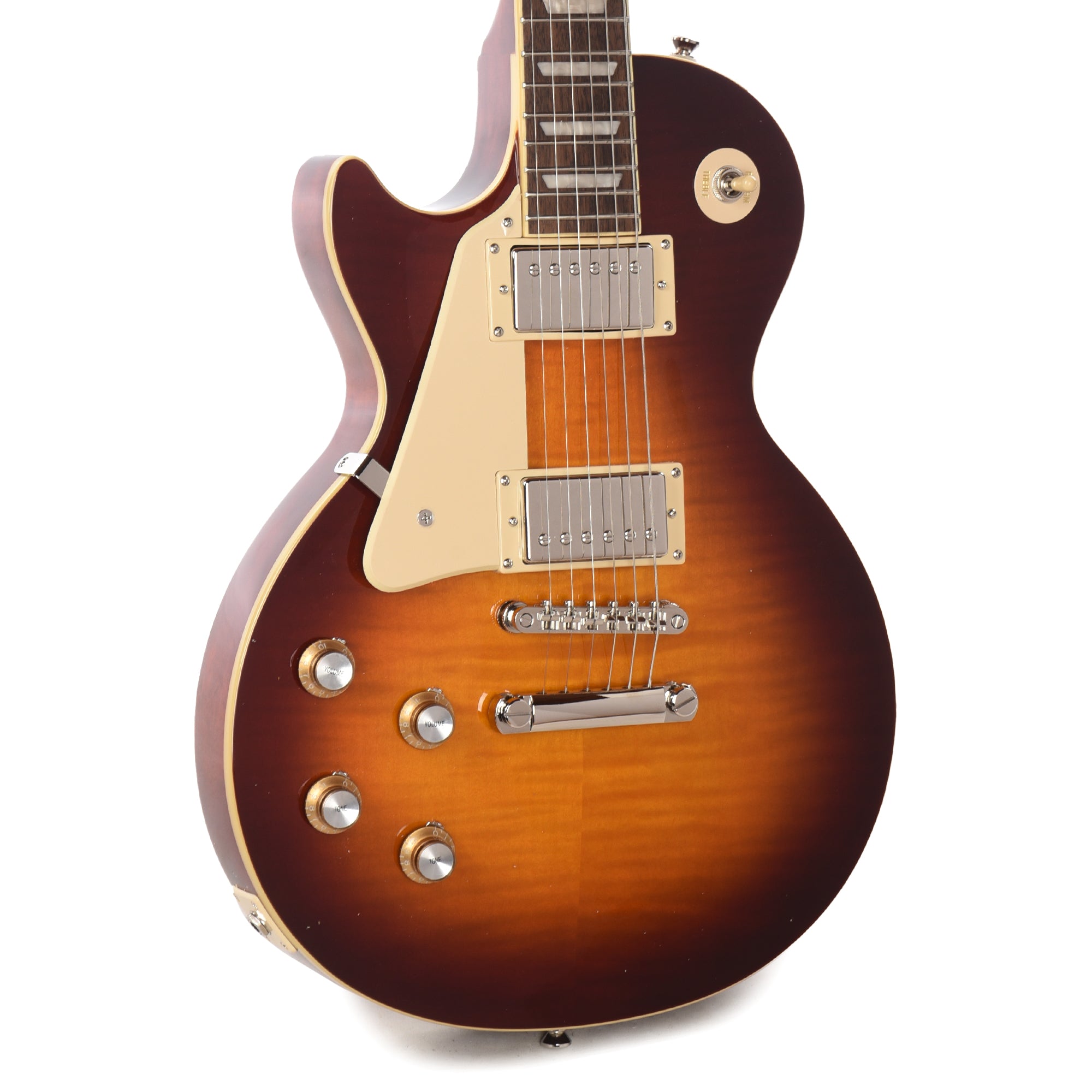Epiphone Les Paul Standard '60s Figured LEFTY Iced Tea Burst Electric Guitars / Solid Body