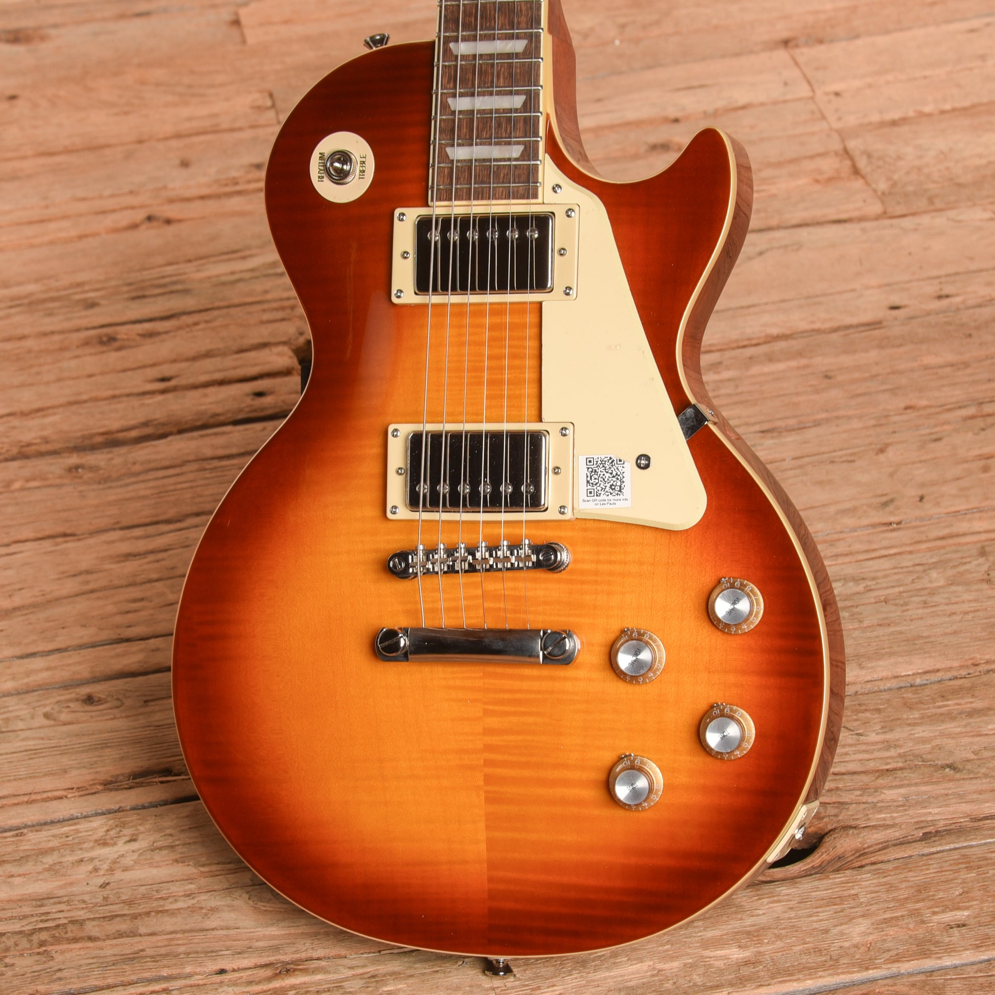 Epiphone Les Paul Standard '60s Iced Tea Electric Guitars / Solid Body