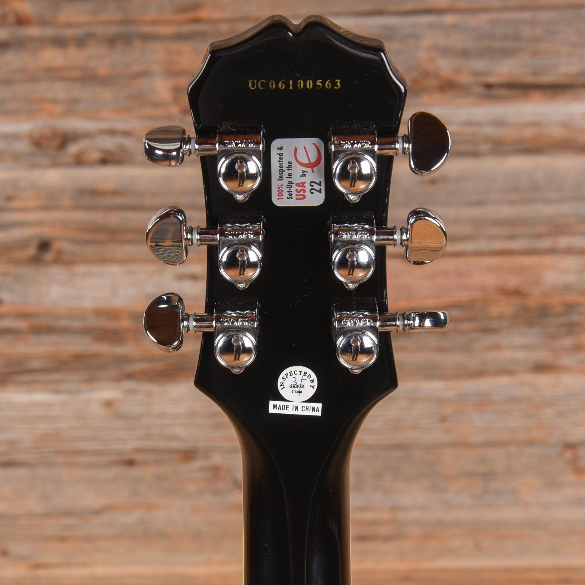 Epiphone Les Paul Standard Black 2006 Electric Guitars / Solid Body