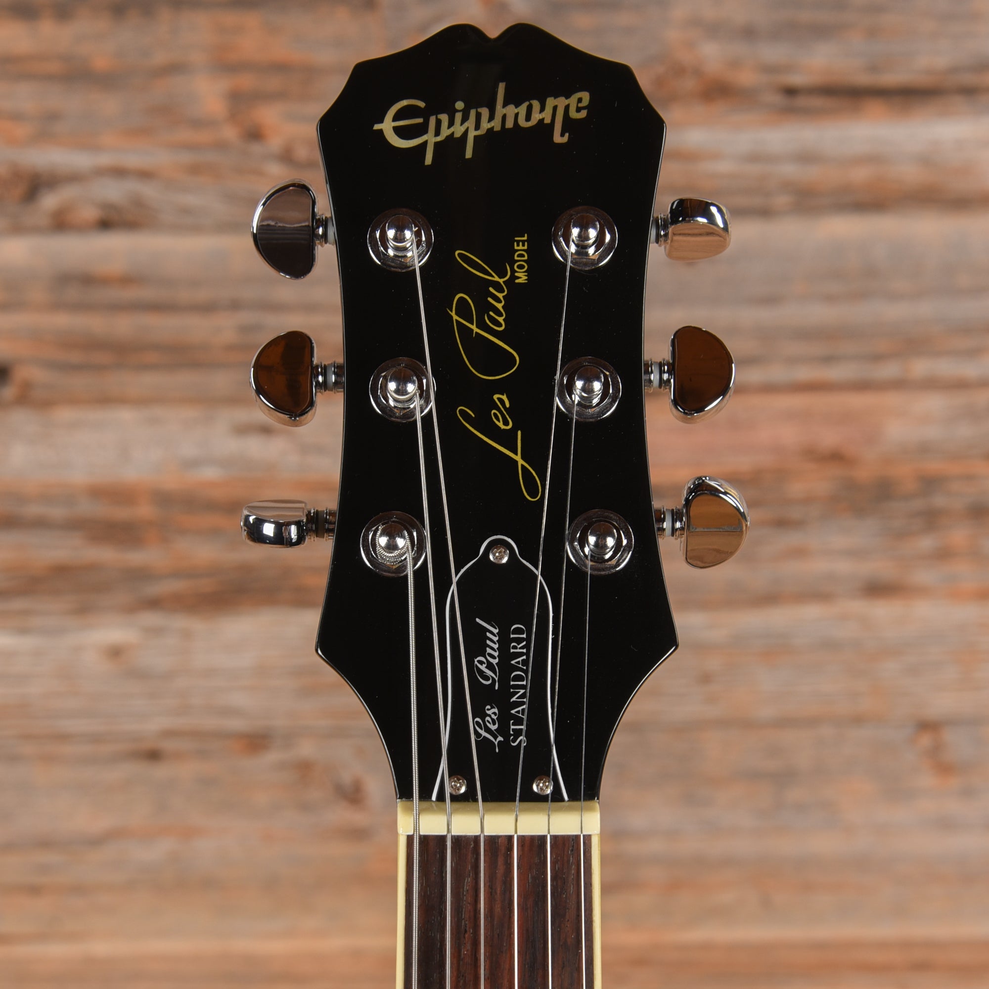 Epiphone Les Paul Standard Black 2006 Electric Guitars / Solid Body