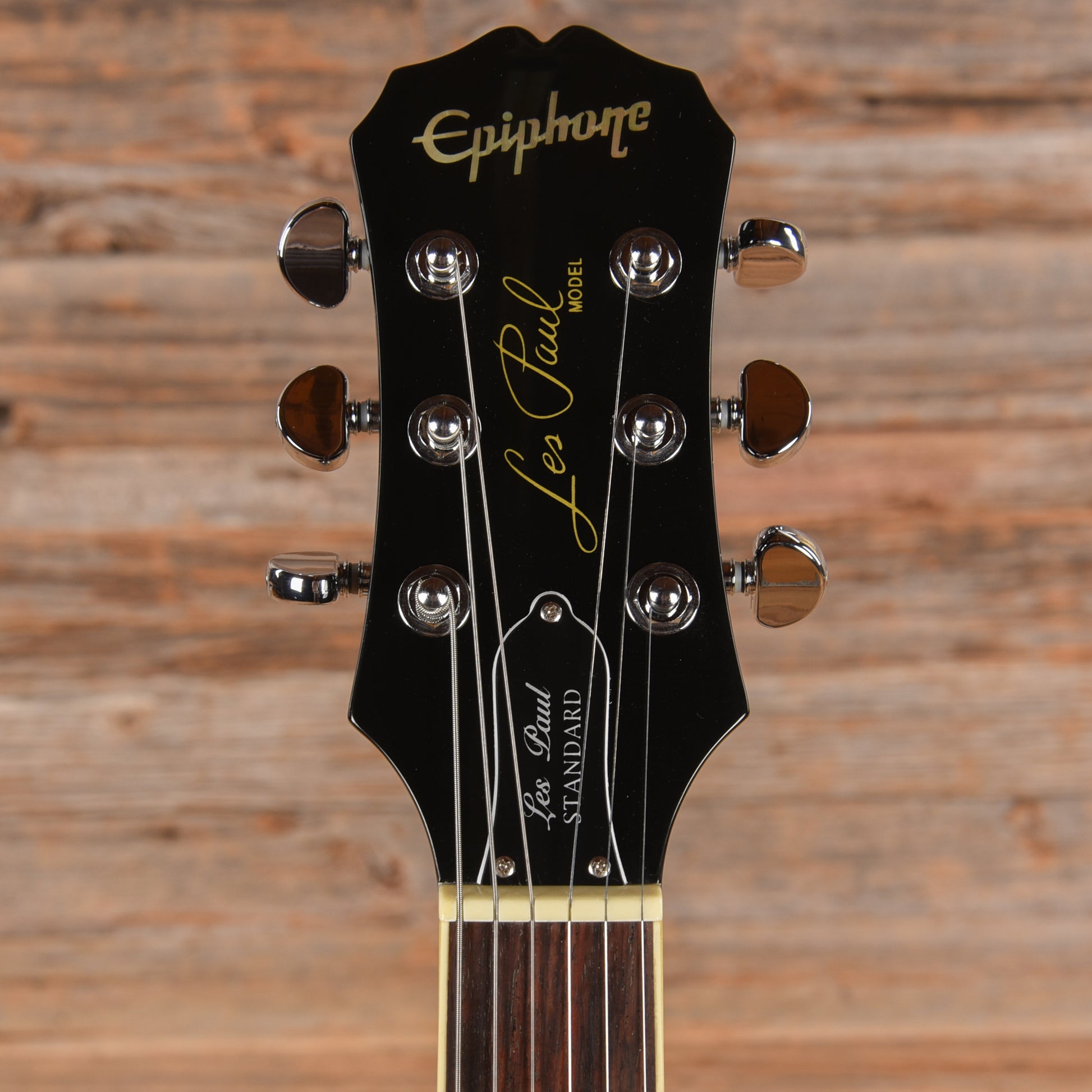 Epiphone Les Paul Standard Black 2006 Electric Guitars / Solid Body