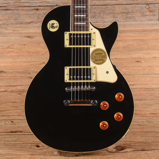 Epiphone Les Paul Standard Black 2006 Electric Guitars / Solid Body