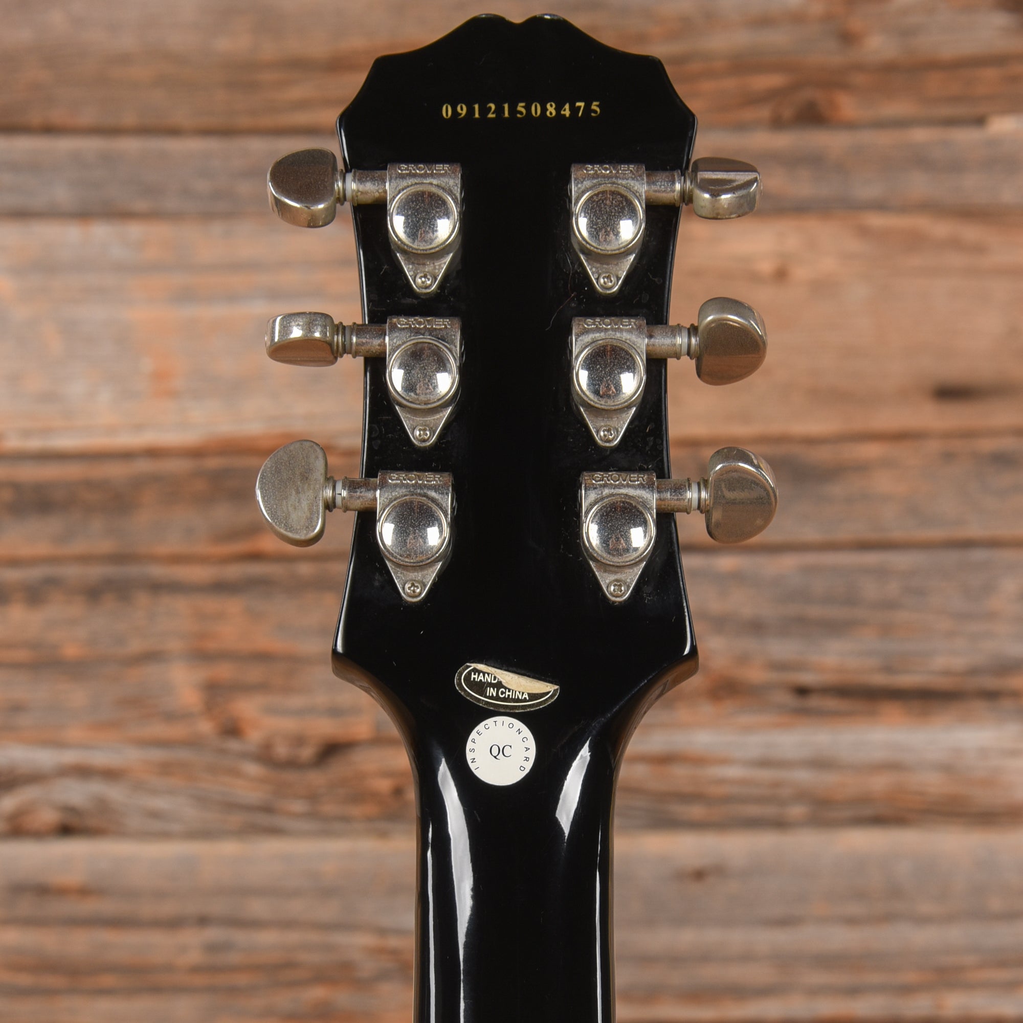 Epiphone Les Paul Standard Black 2009 Electric Guitars / Solid Body