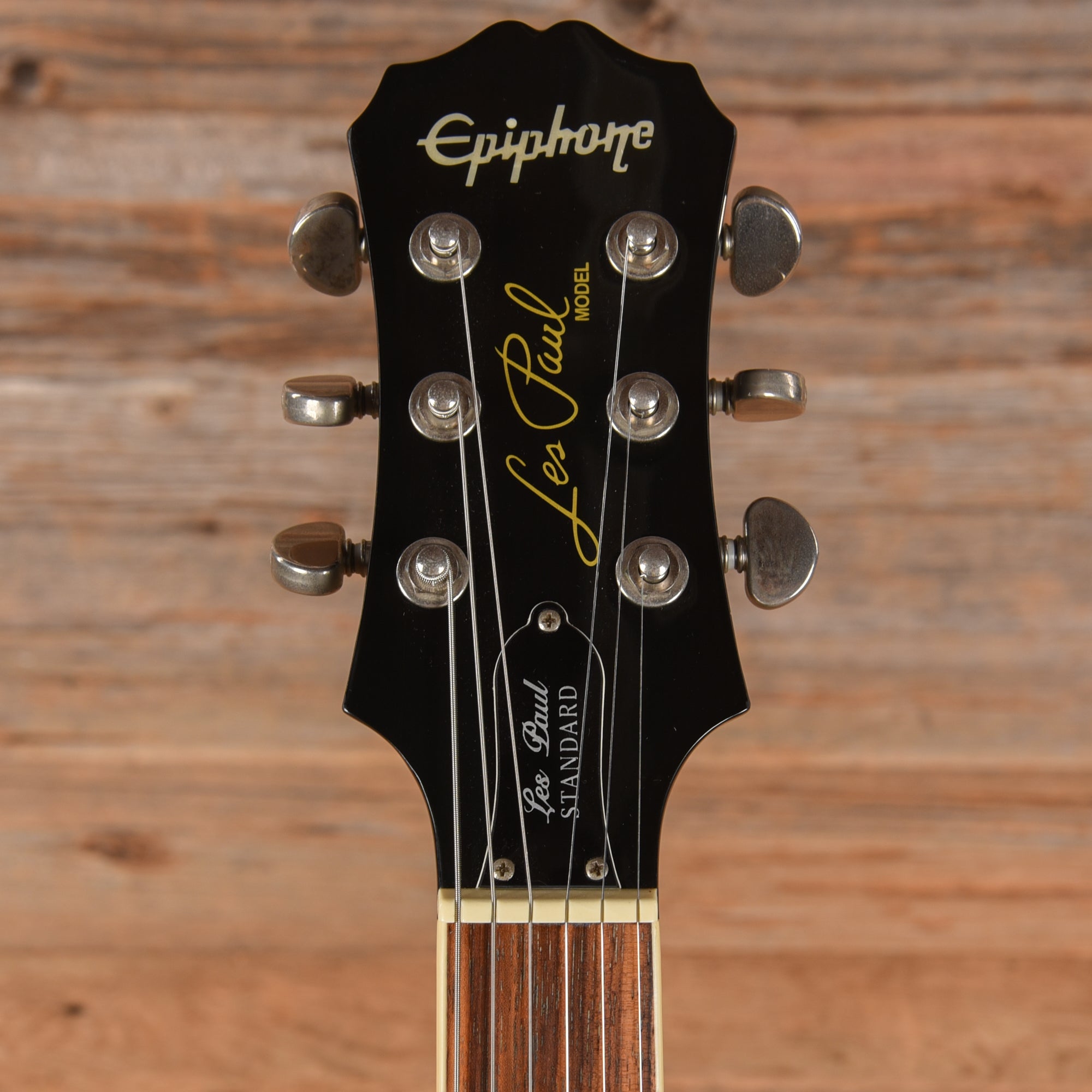 Epiphone Les Paul Standard Black 2009 Electric Guitars / Solid Body