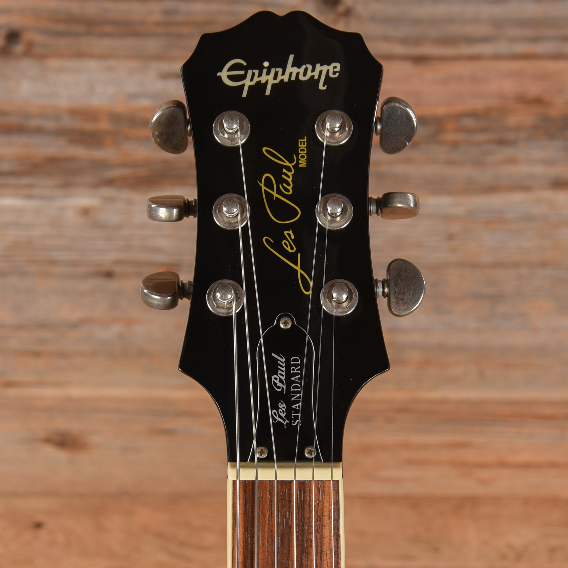 Epiphone Les Paul Standard Black 2009 Electric Guitars / Solid Body
