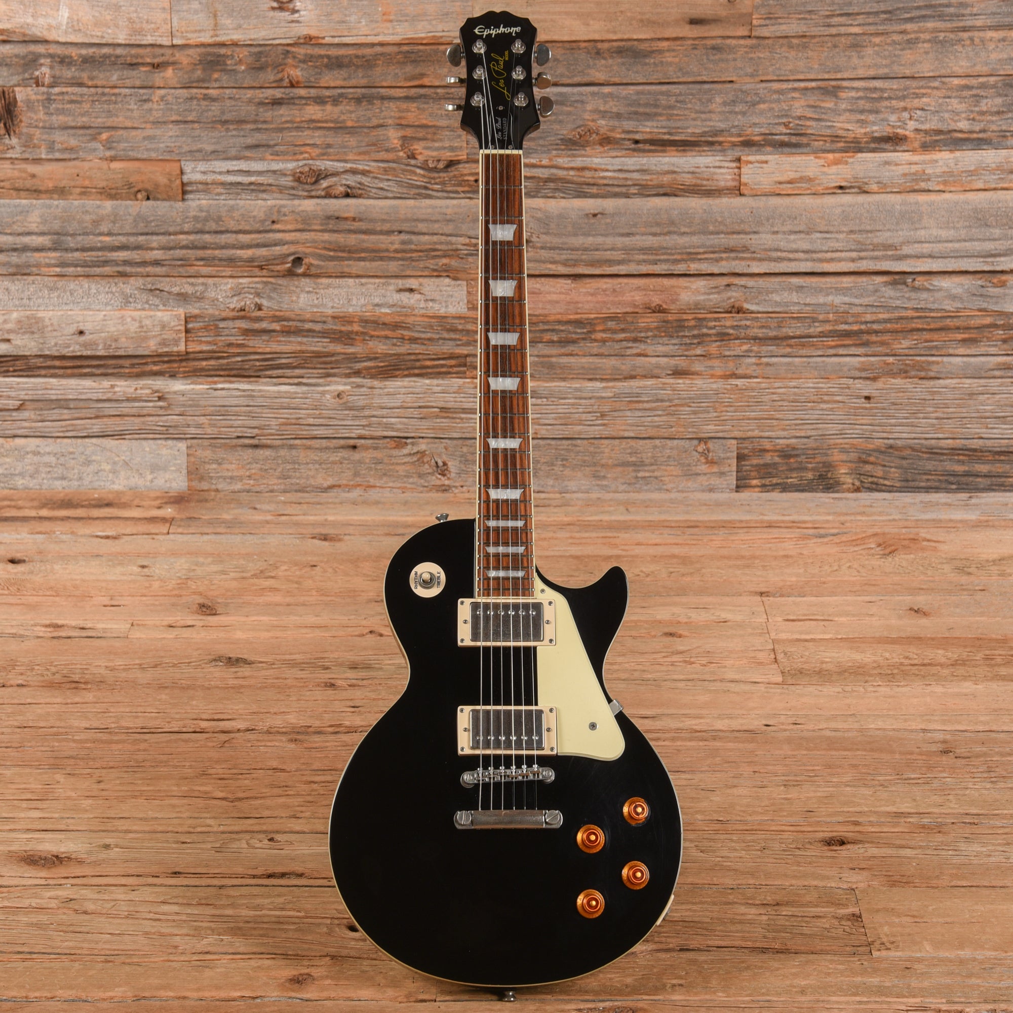 Epiphone Les Paul Standard Black 2009 Electric Guitars / Solid Body