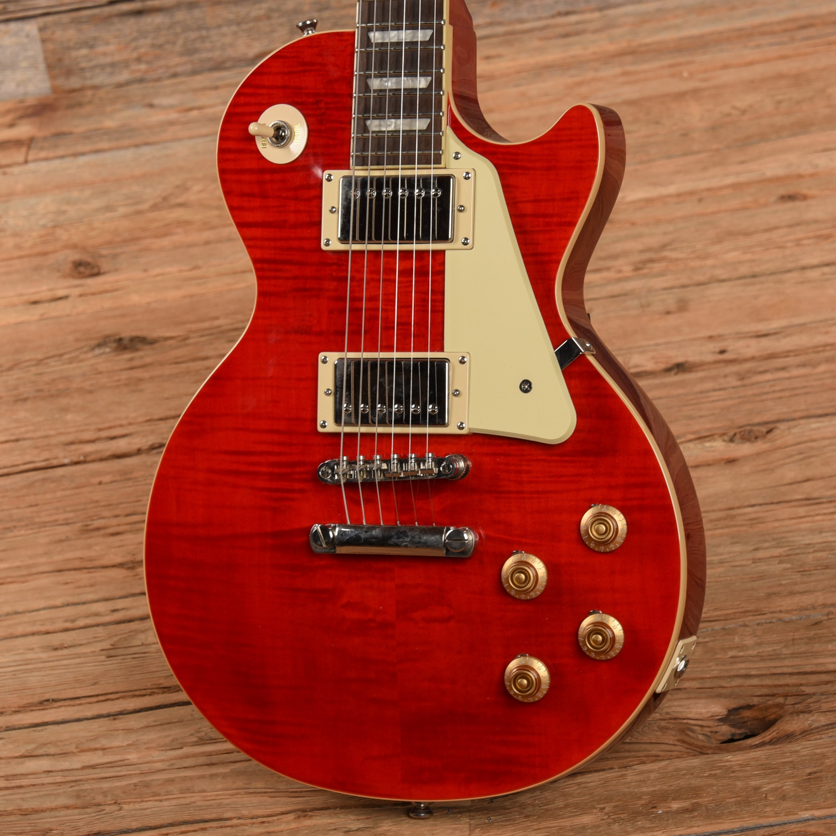 Epiphone Les Paul Standard Cherry 2020 Electric Guitars / Solid Body