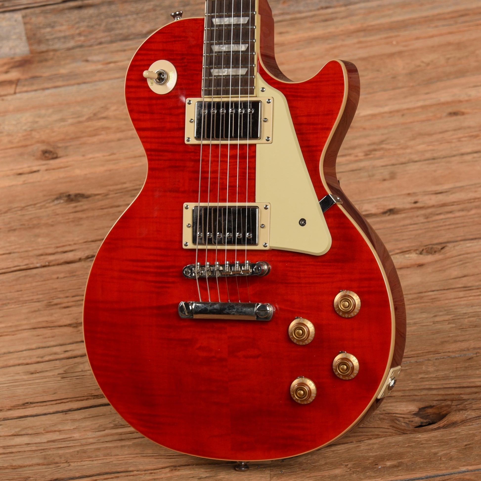 Epiphone Les Paul Standard Cherry 2020 Electric Guitars / Solid Body