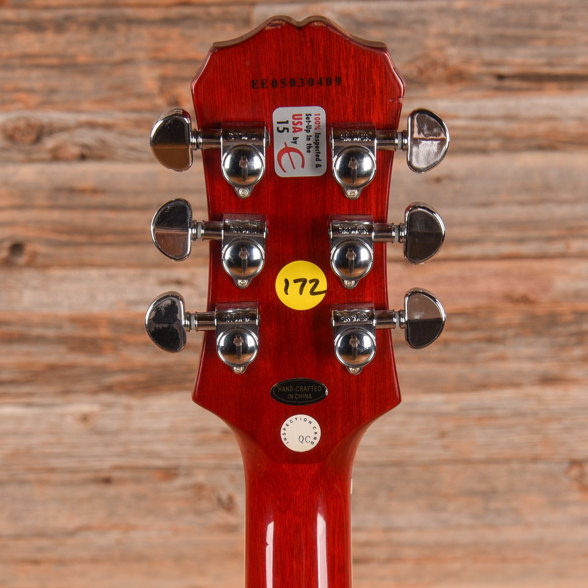 Epiphone Les Paul Standard Cherry Sunburst 2005 Electric Guitars / Solid Body