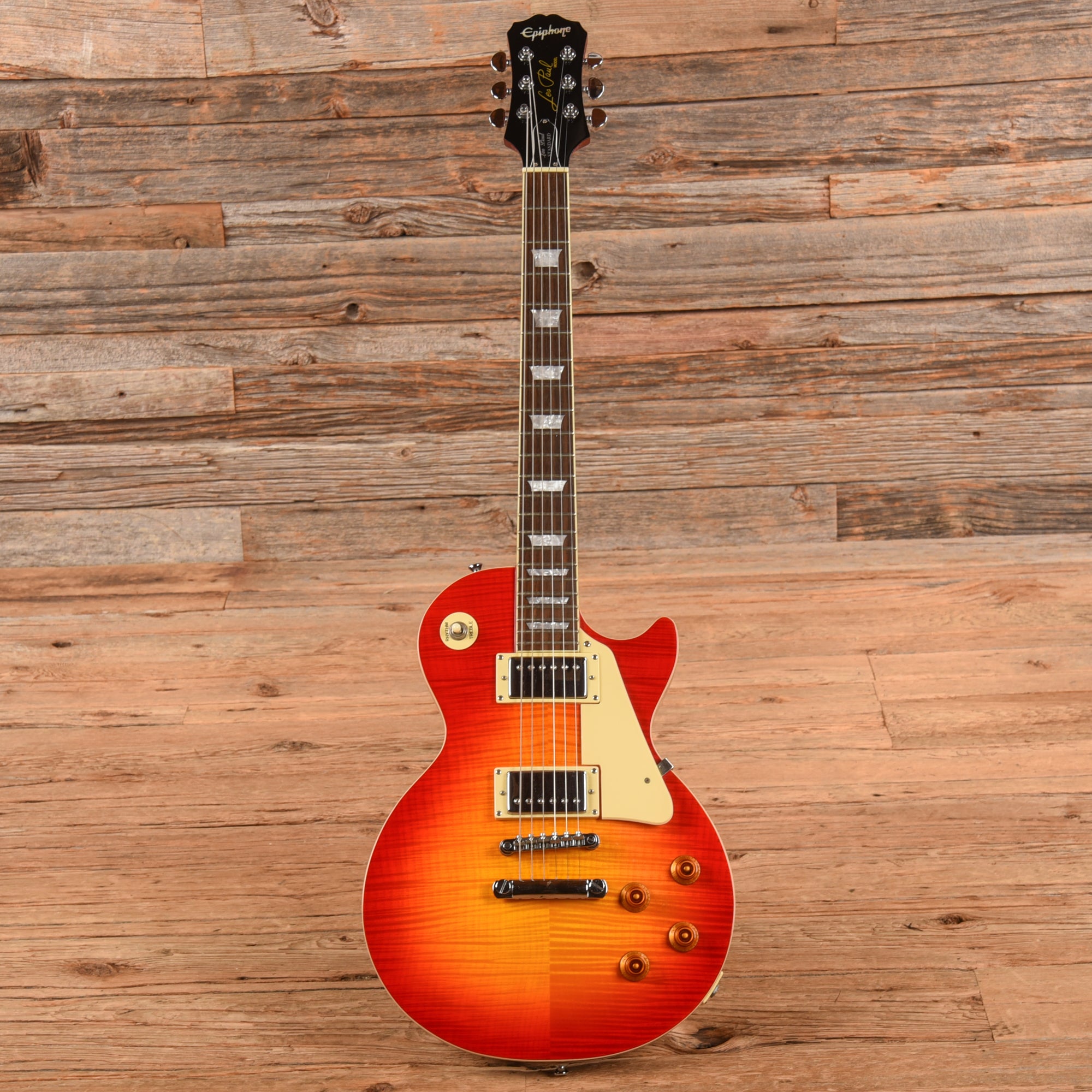 Epiphone Les Paul Standard Cherry Sunburst 2005 Electric Guitars / Solid Body