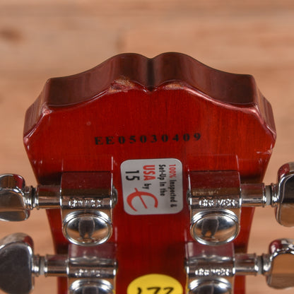 Epiphone Les Paul Standard Cherry Sunburst 2005 Electric Guitars / Solid Body