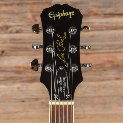 Epiphone Les Paul Standard Ebony 2004 Electric Guitars / Solid Body