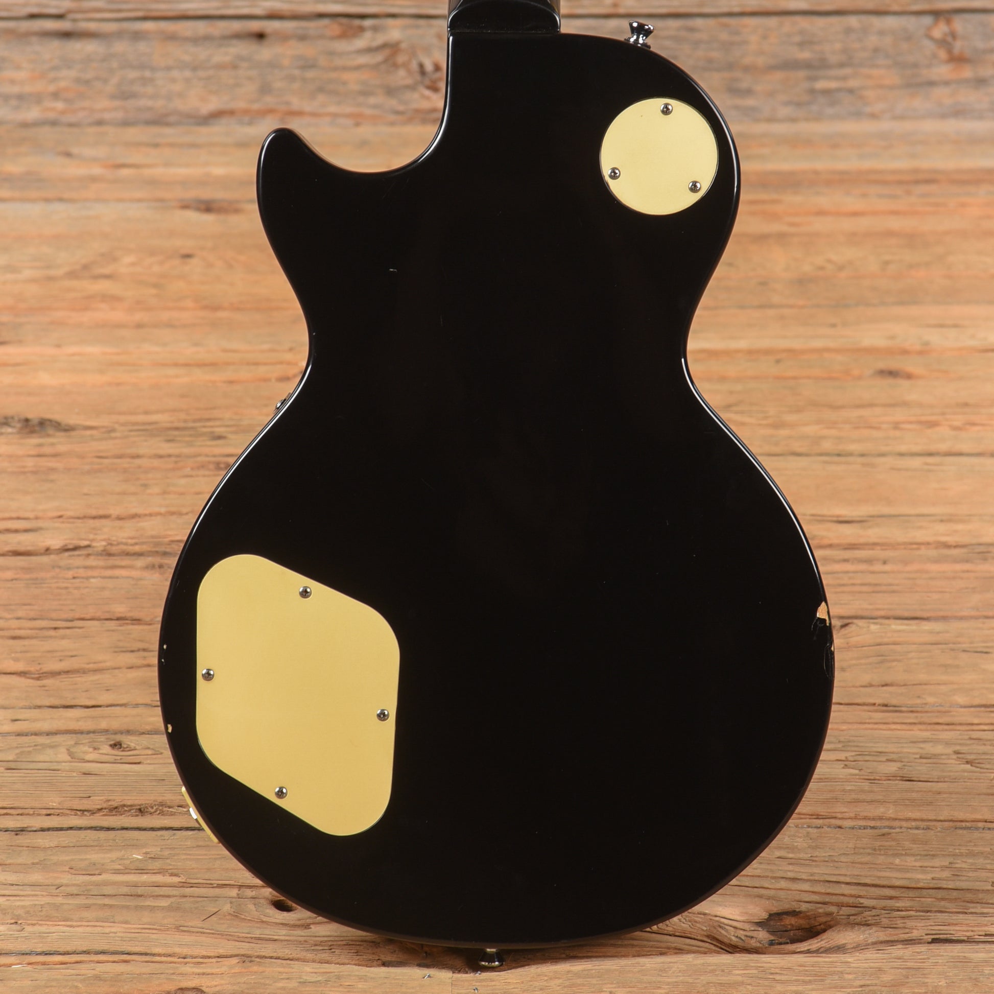 Epiphone Les Paul Standard Ebony 2004 Electric Guitars / Solid Body