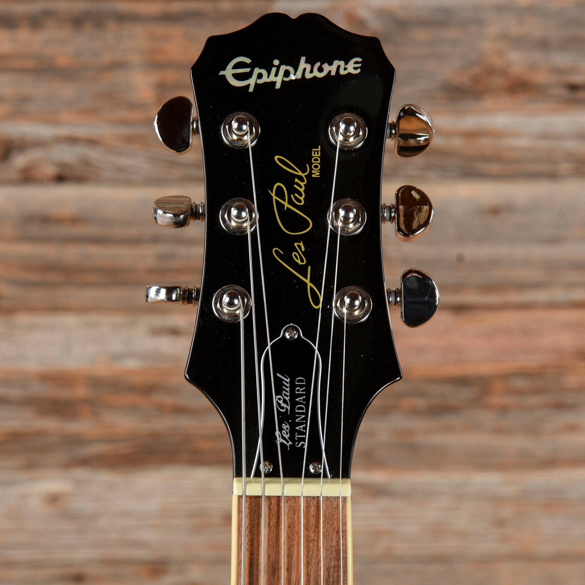 Epiphone Les Paul Standard Ebony 2018 Electric Guitars / Solid Body