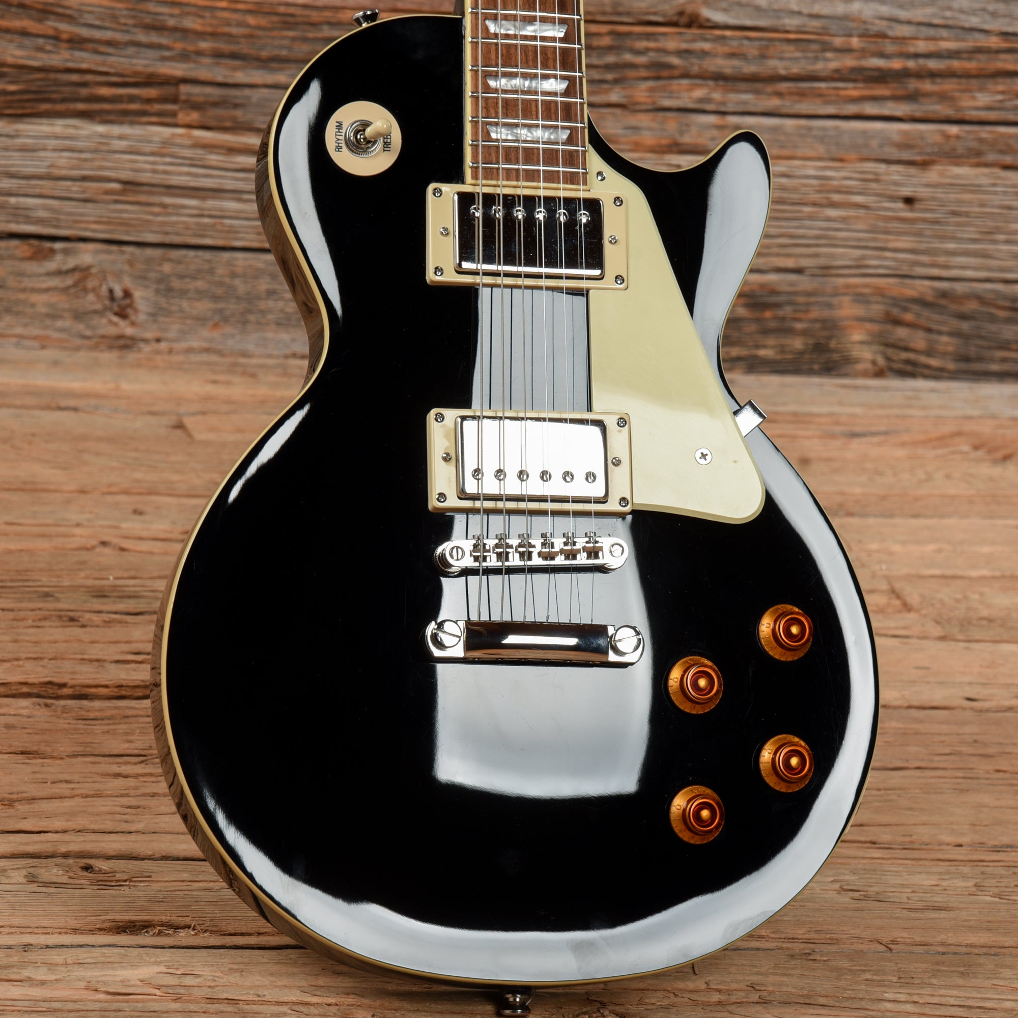 Epiphone Les Paul Standard Ebony 2018 Electric Guitars / Solid Body