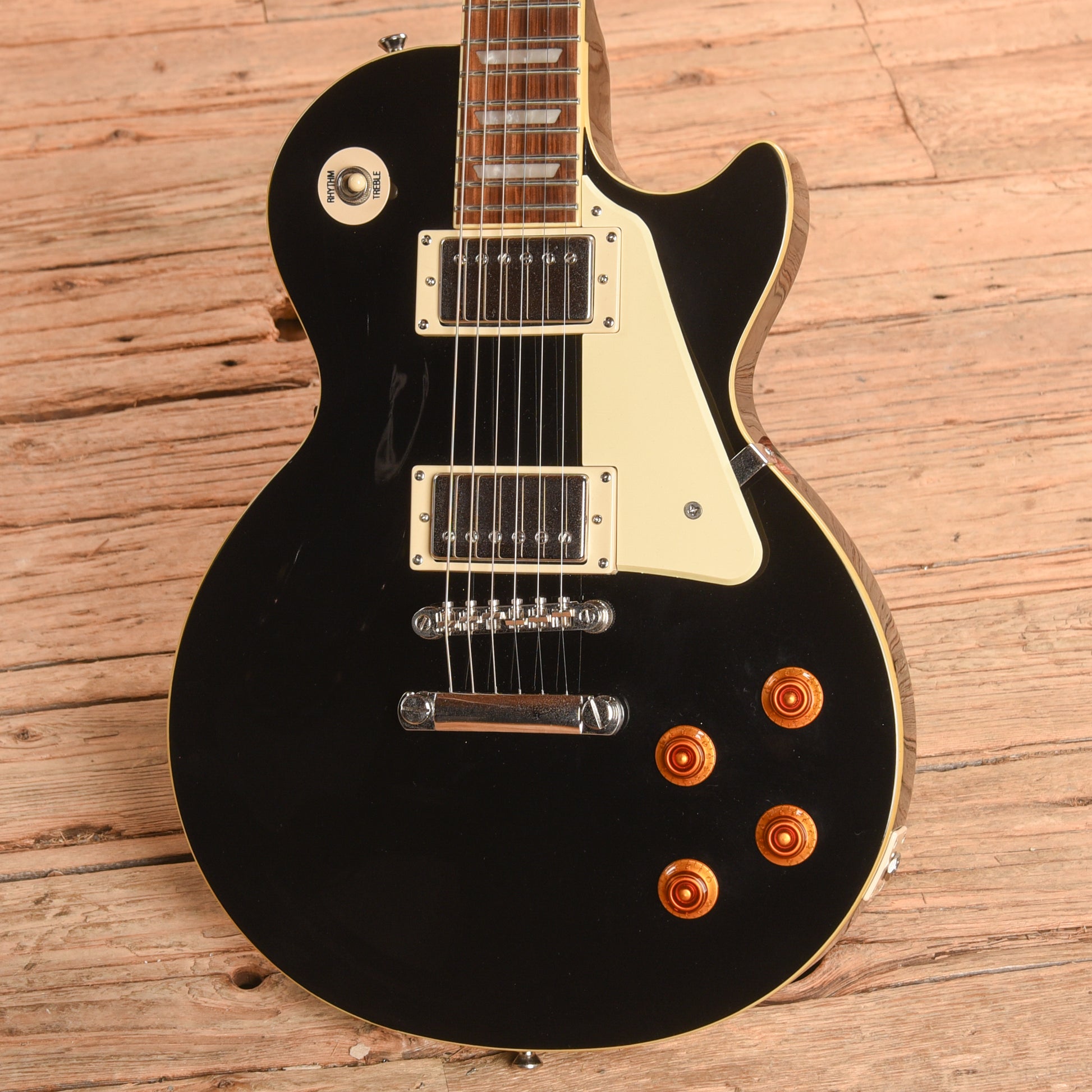 Epiphone Les Paul Standard Ebony 2019 Electric Guitars / Solid Body