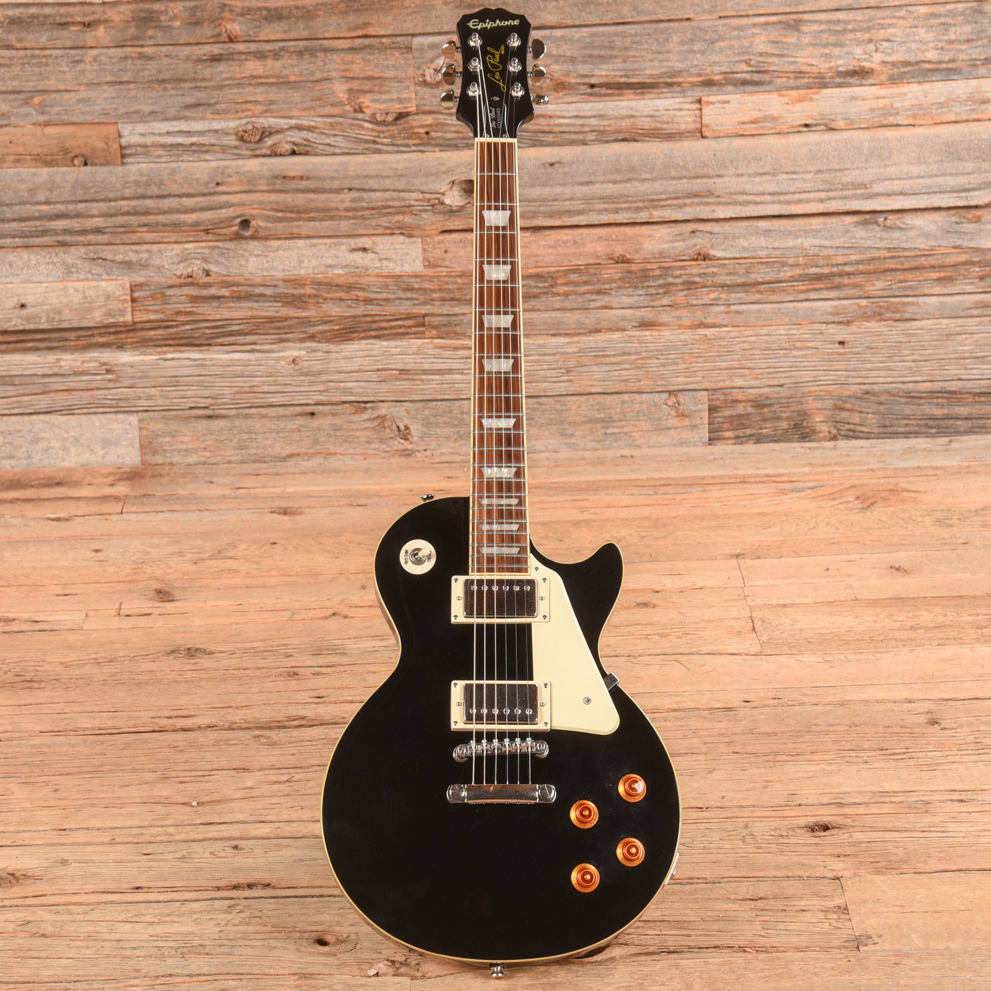 Epiphone Les Paul Standard Ebony 2019 Electric Guitars / Solid Body
