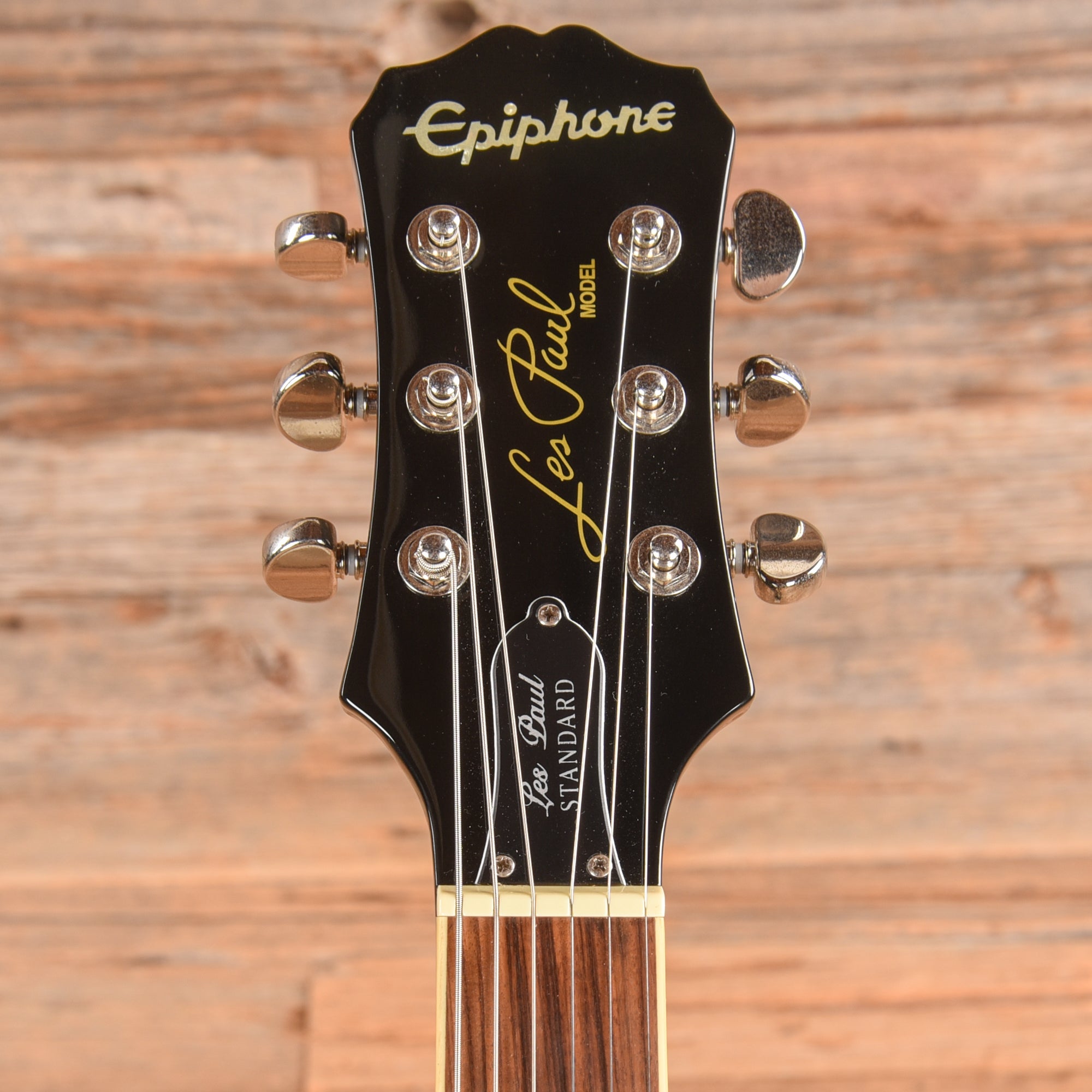 Epiphone Les Paul Standard Ebony 2019 Electric Guitars / Solid Body