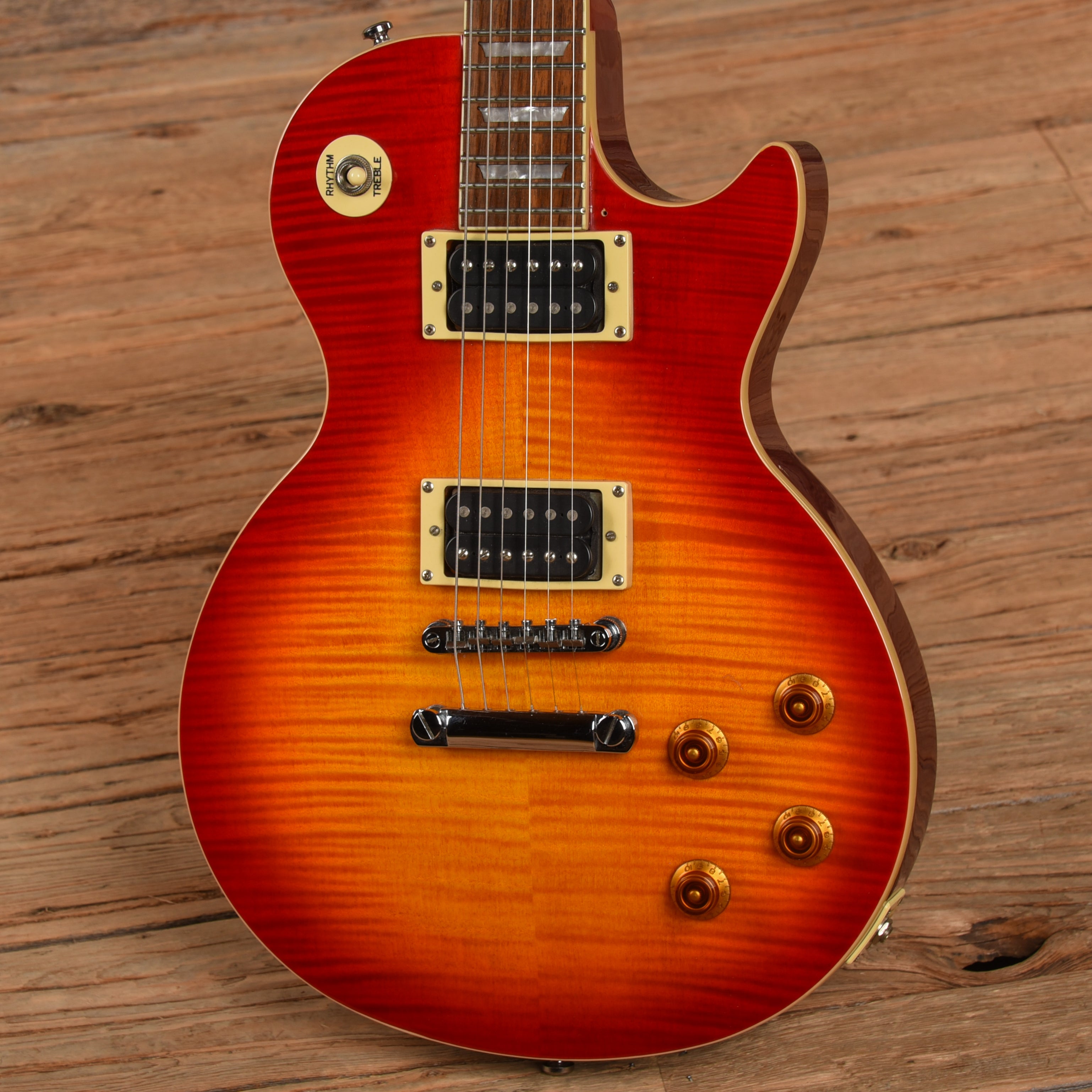 Epiphone Les Paul Standard Plus Top Cherry Sunburst 2003 Electric Guitars / Solid Body