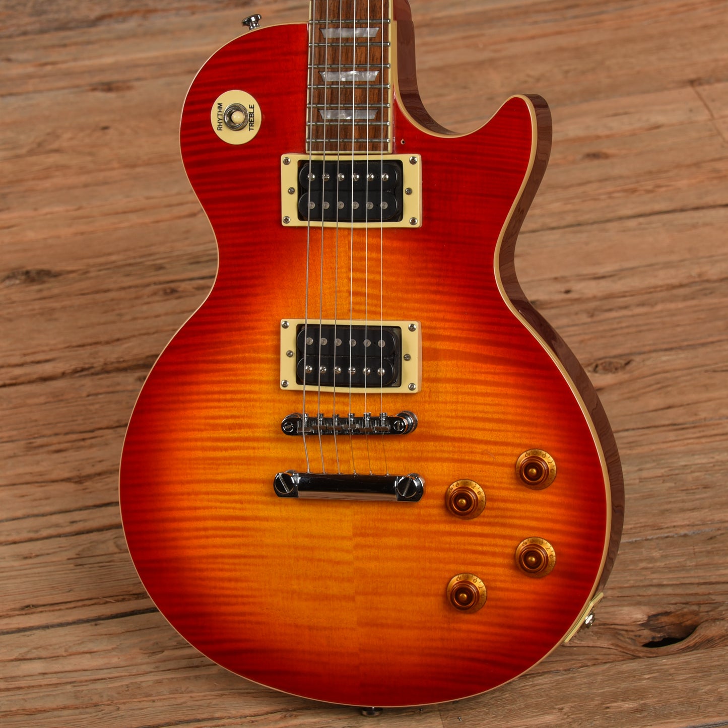 Epiphone Les Paul Standard Plus Top Cherry Sunburst 2003 Electric Guitars / Solid Body